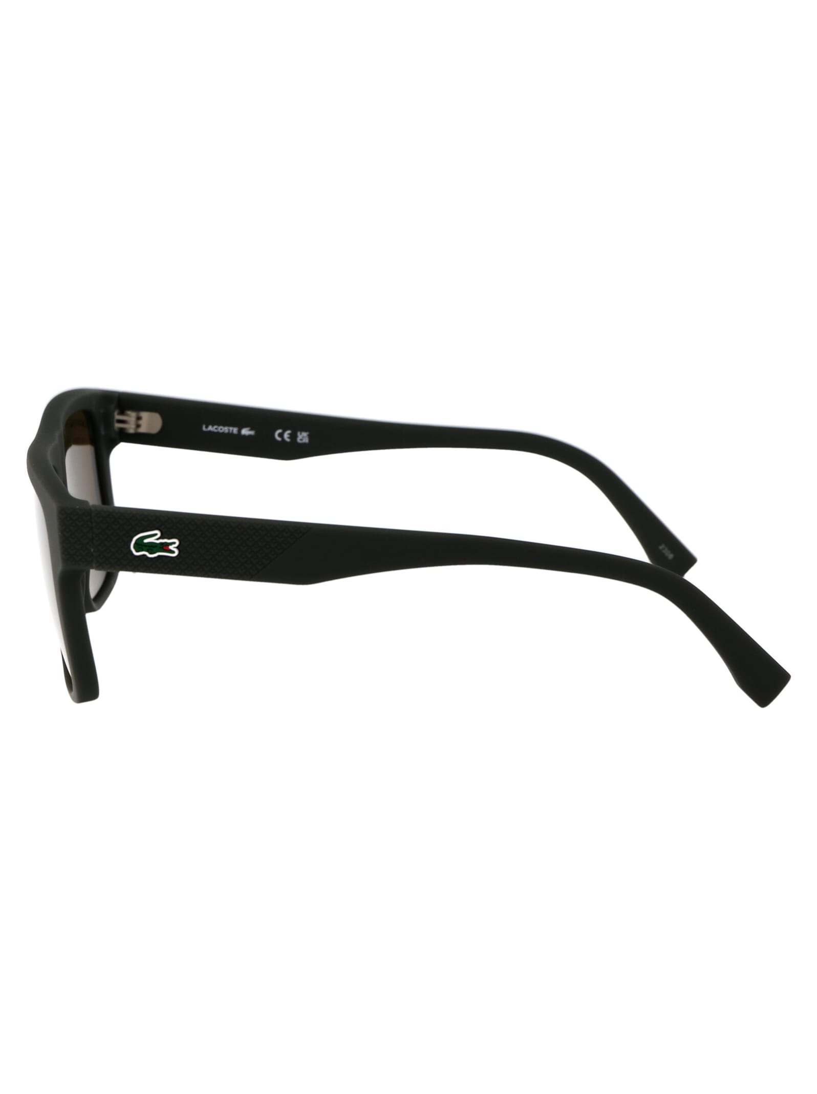 Shop Lacoste L6001s Sunglasses In 275 Khaki