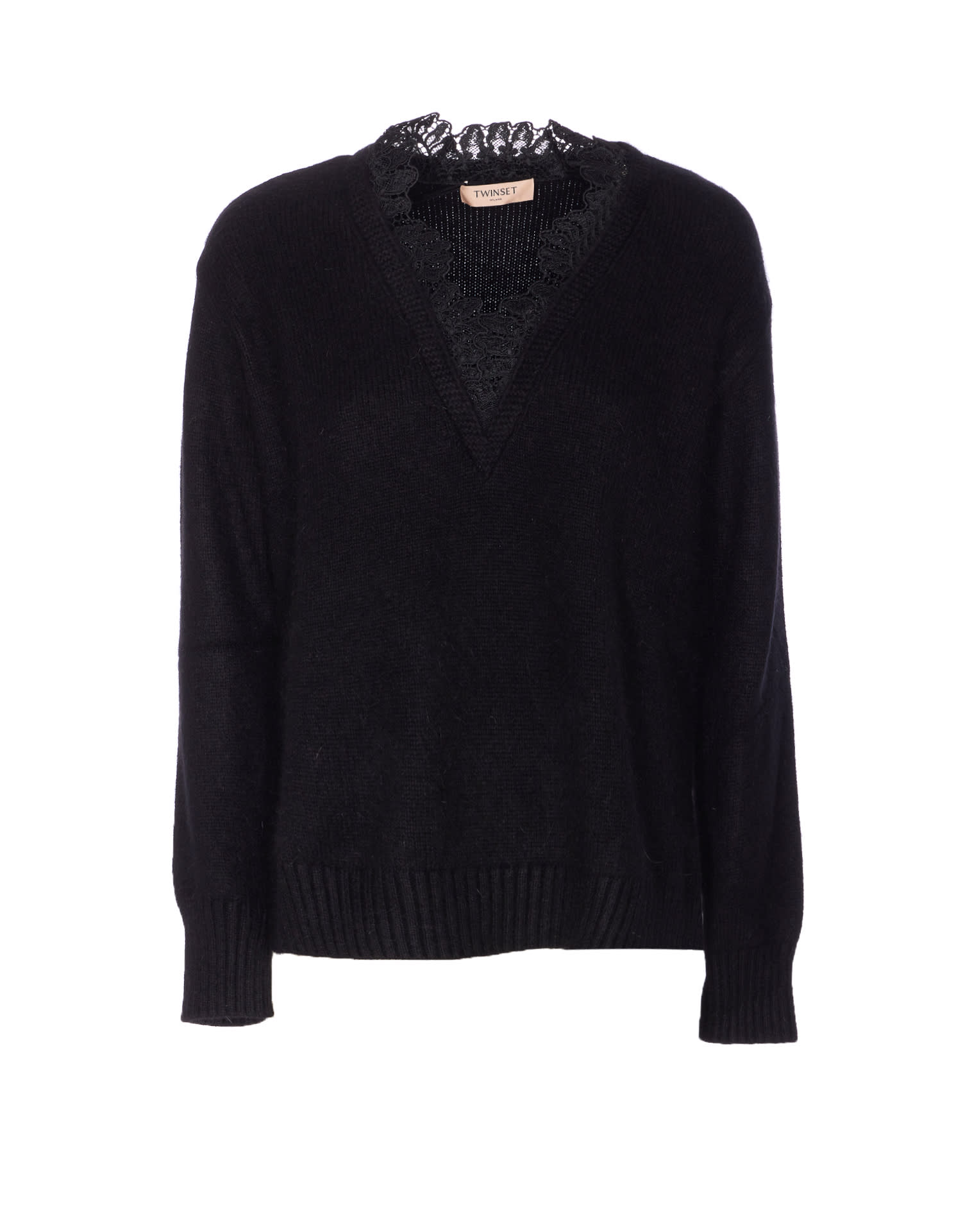 Twinset Sweaters In Black