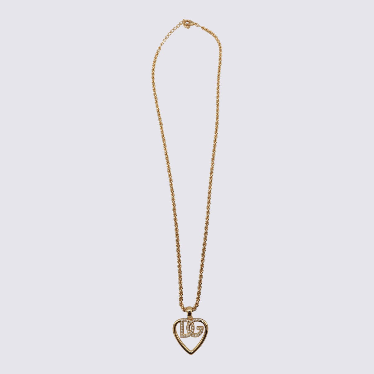 Shop Dolce & Gabbana Gold Metal Necklace In Golden