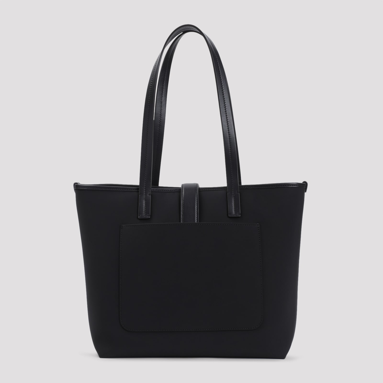 Shop Moncler Trick Tote Bag In Black