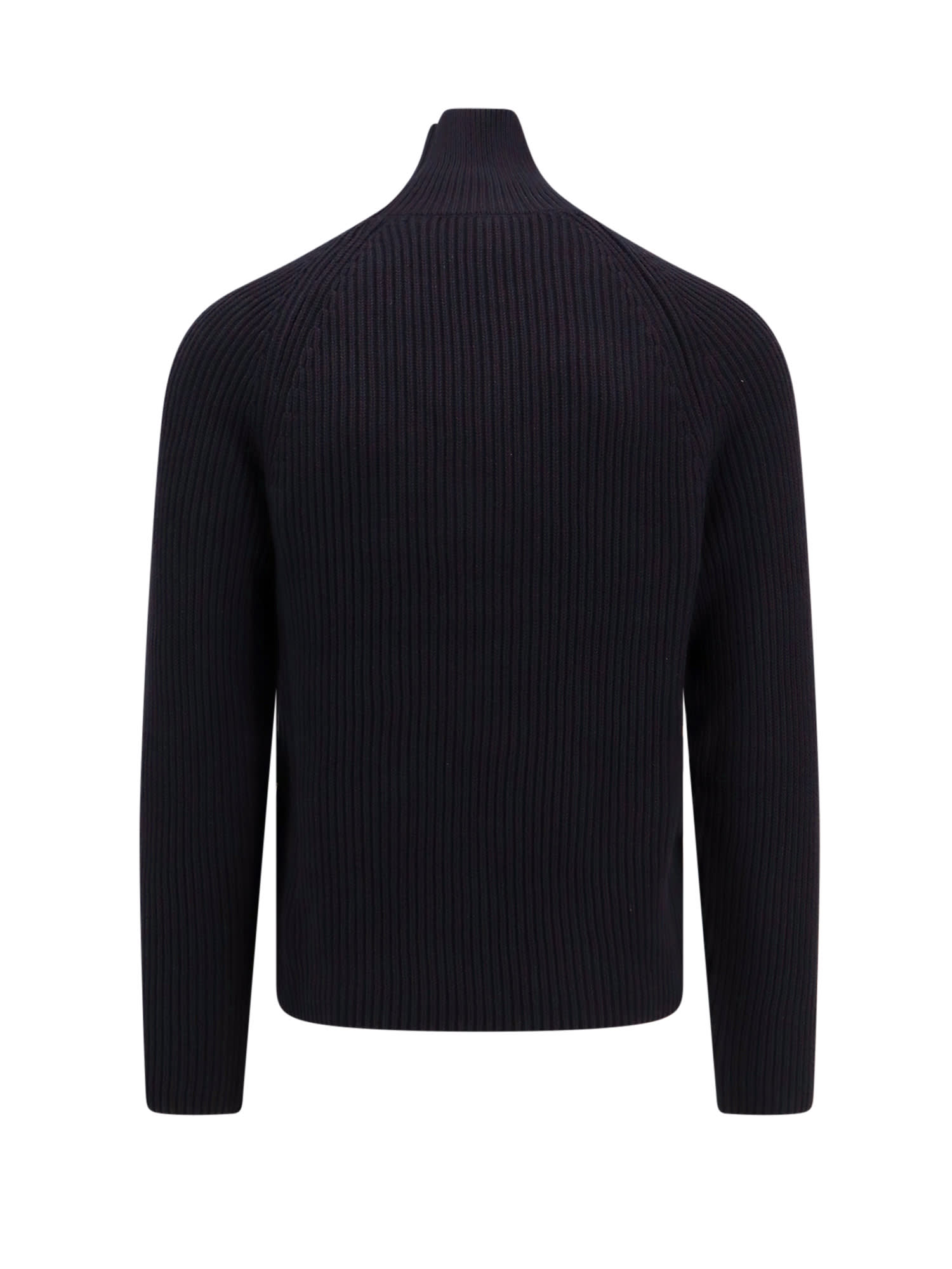 Shop Ami Alexandre Mattiussi Sweater In Navy