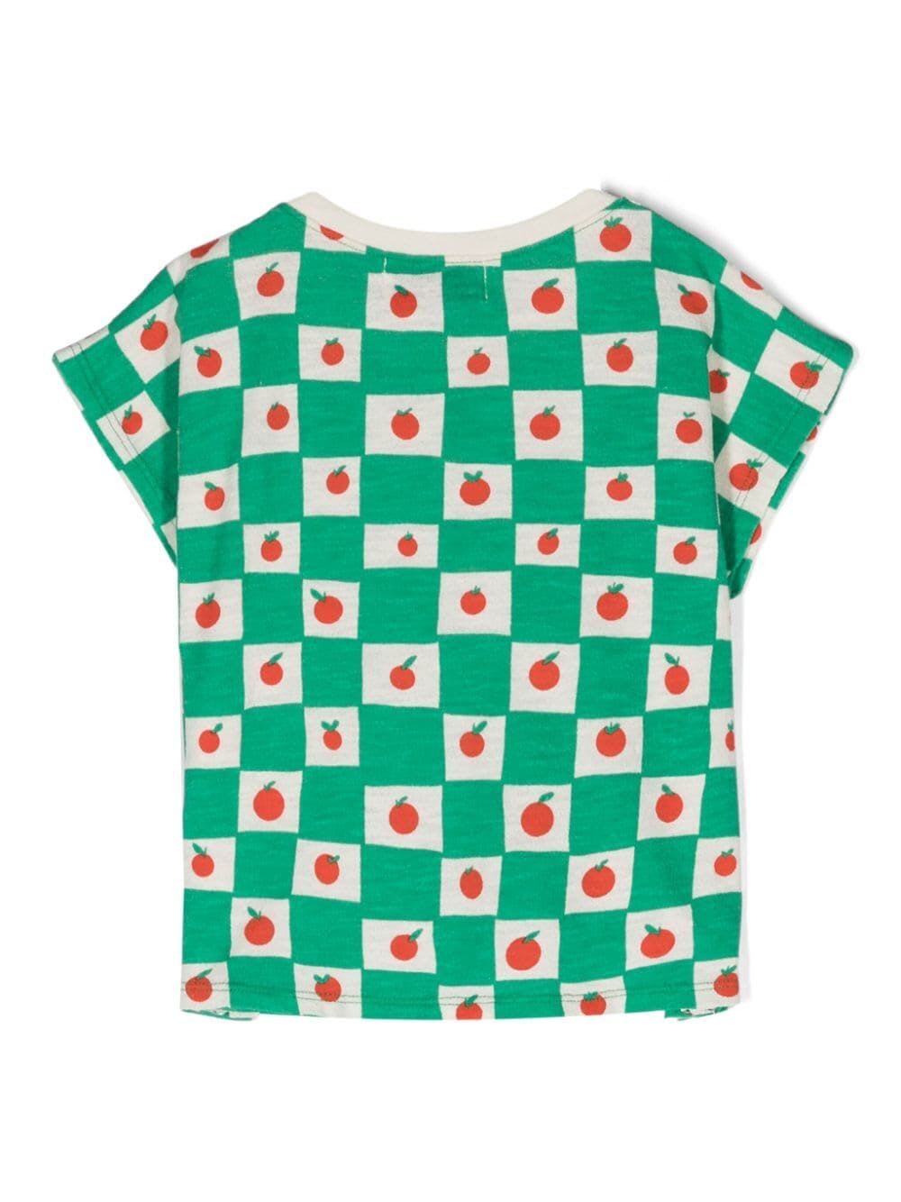Shop Bobo Choses Baby Tomato All Over T-shirt In Off White