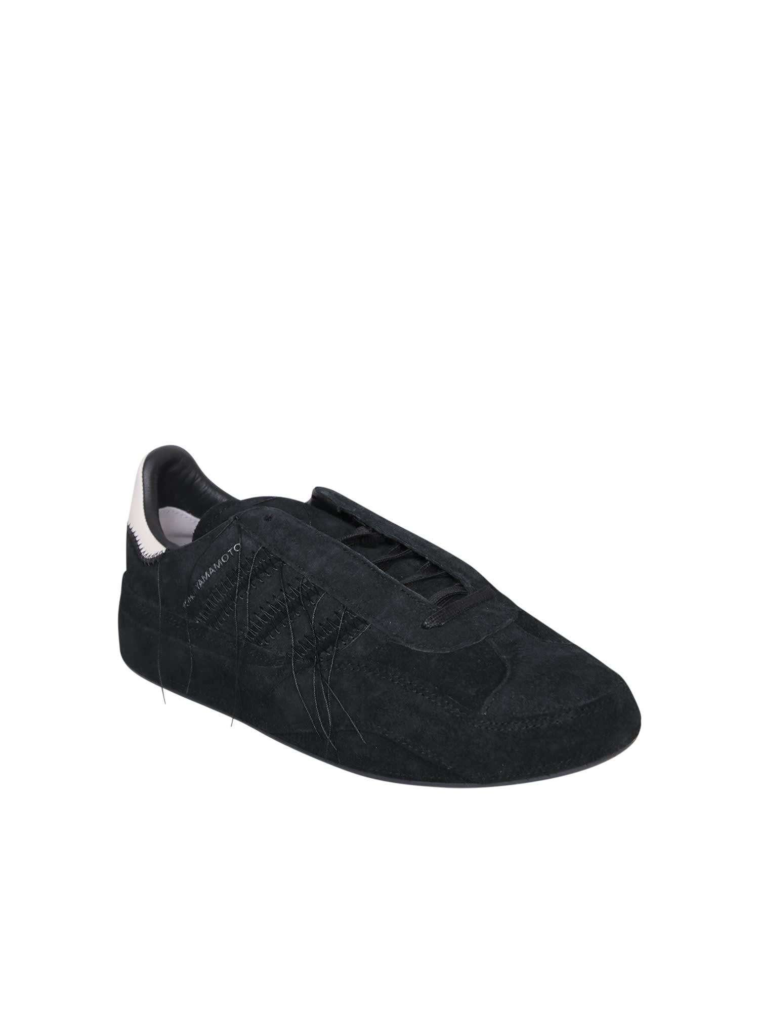Shop Y-3 Gazelle Black Sneakers