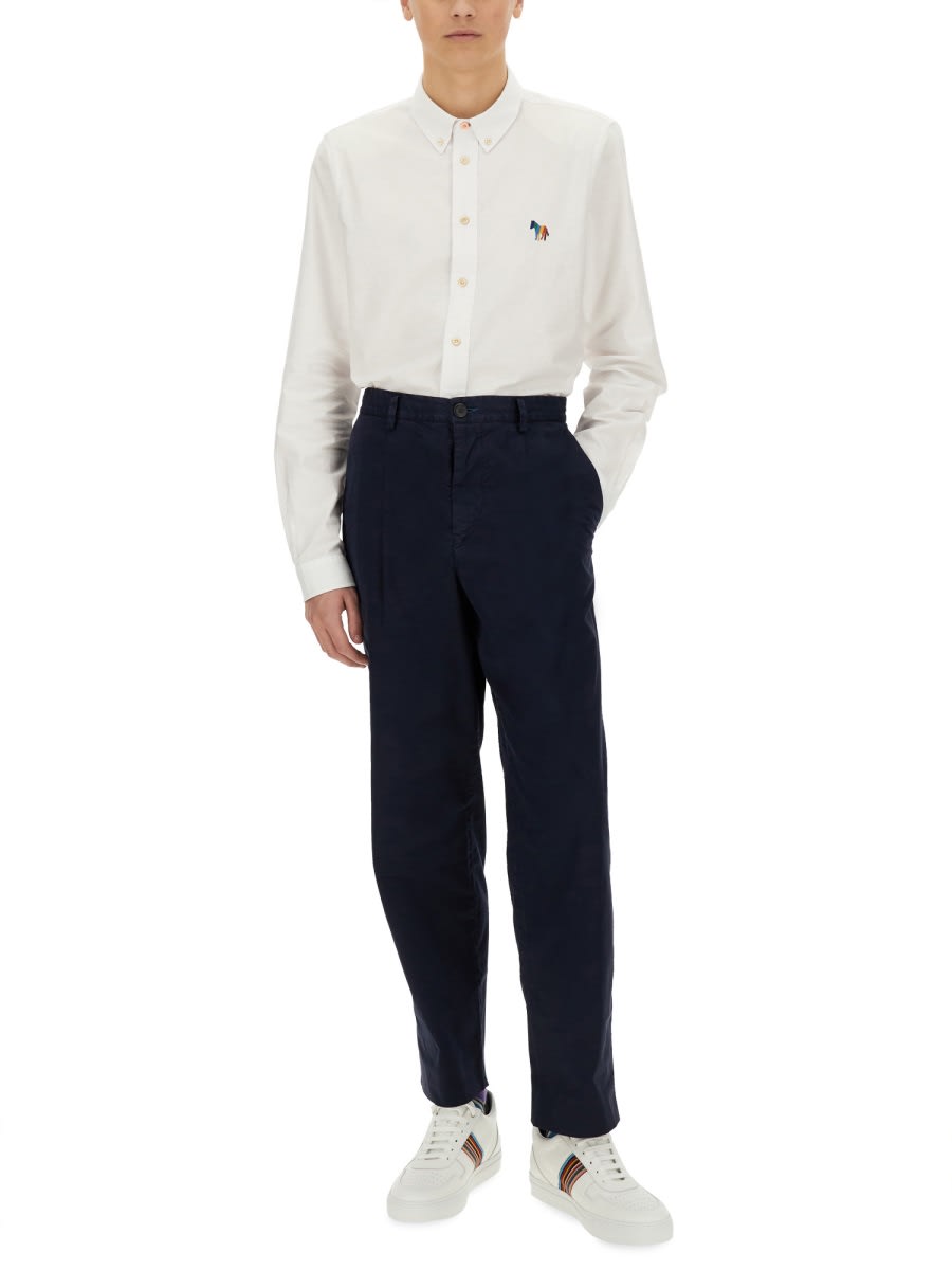 Ps By Paul Smith Ps Paul Smith Shirt With Logo In Neutral