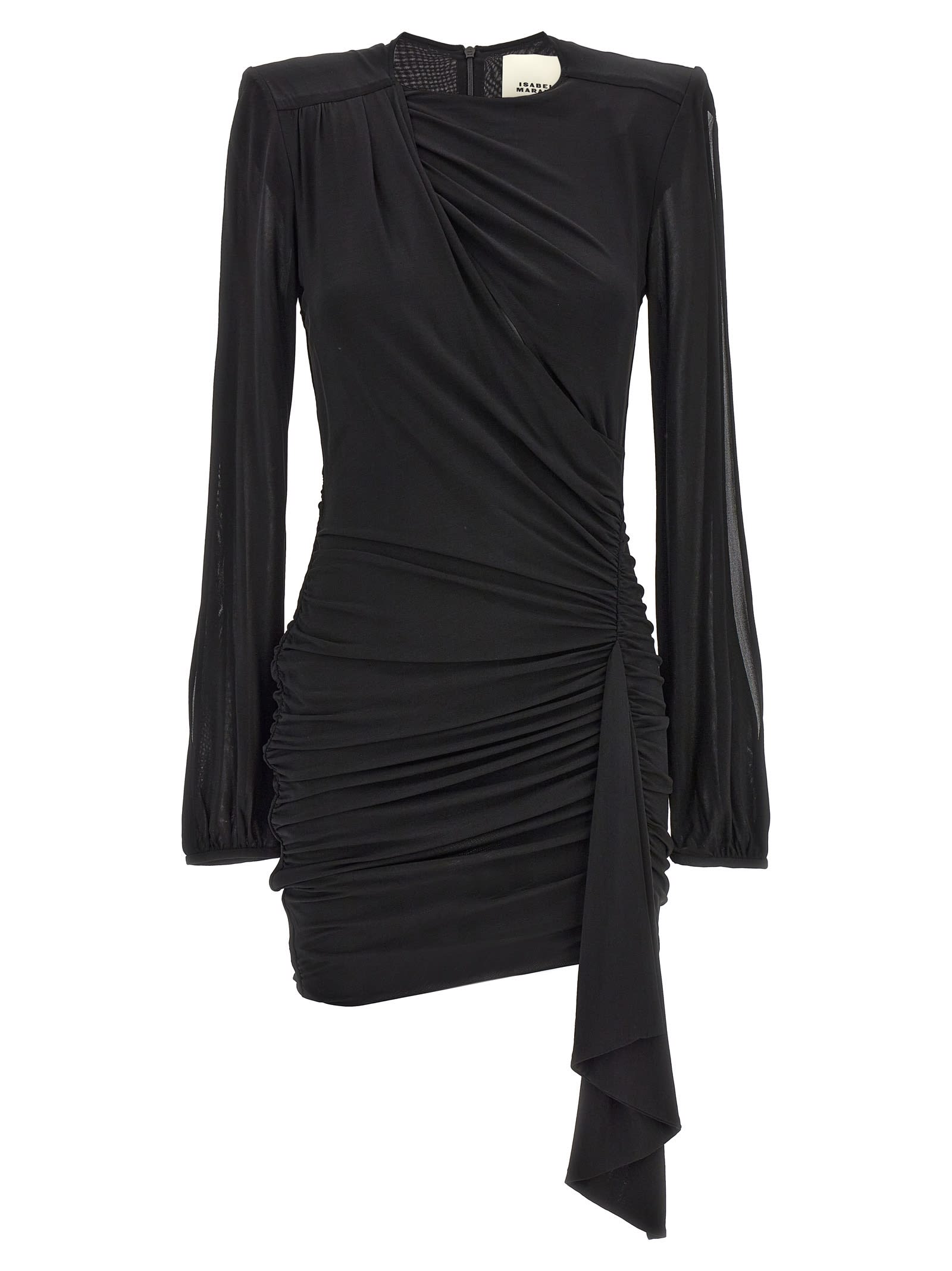 Shop Isabel Marant Vinia Dress In Black