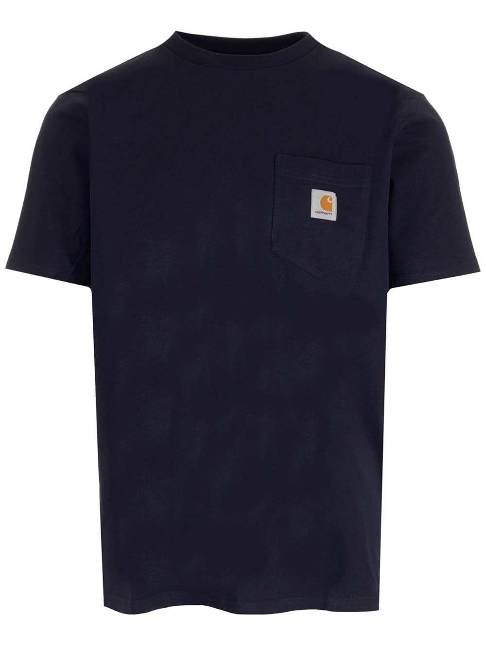 Shop Carhartt Chest Pocket T-shirt In Navy