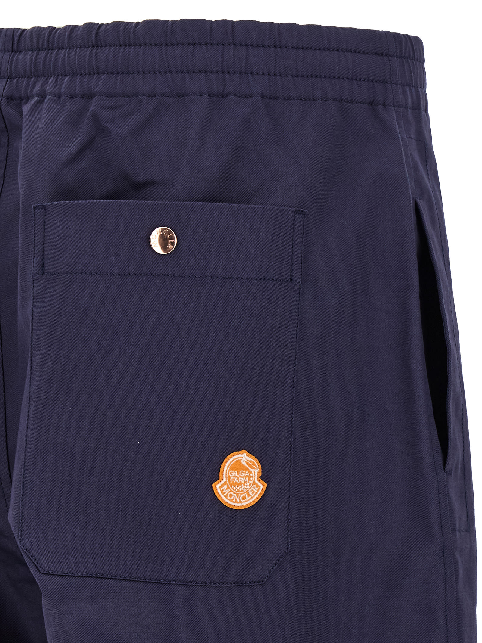 Moncler Genius Moncler X Gilga Farm Pants By Donald Glover In Blue