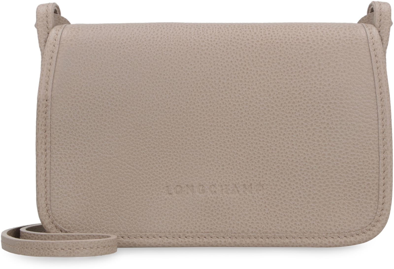 LONGCHAMP LE FOULONNÉ LEATHER CROSSBODY BAG 