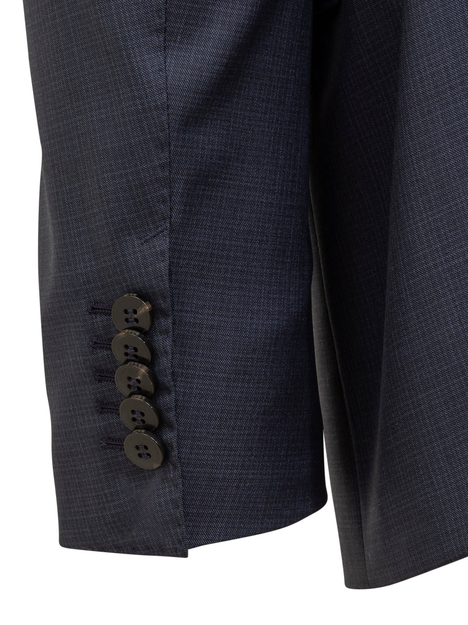 Shop Hugo Boss Two-piece Suit In Dark Blue
