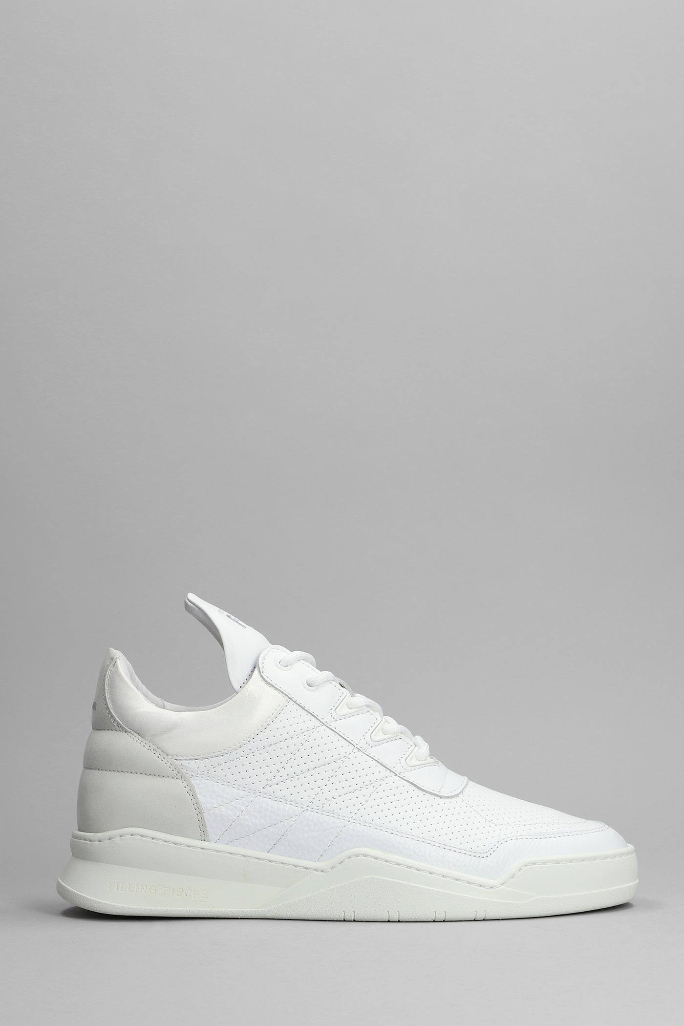 Filling Pieces Sneakers In White Leather