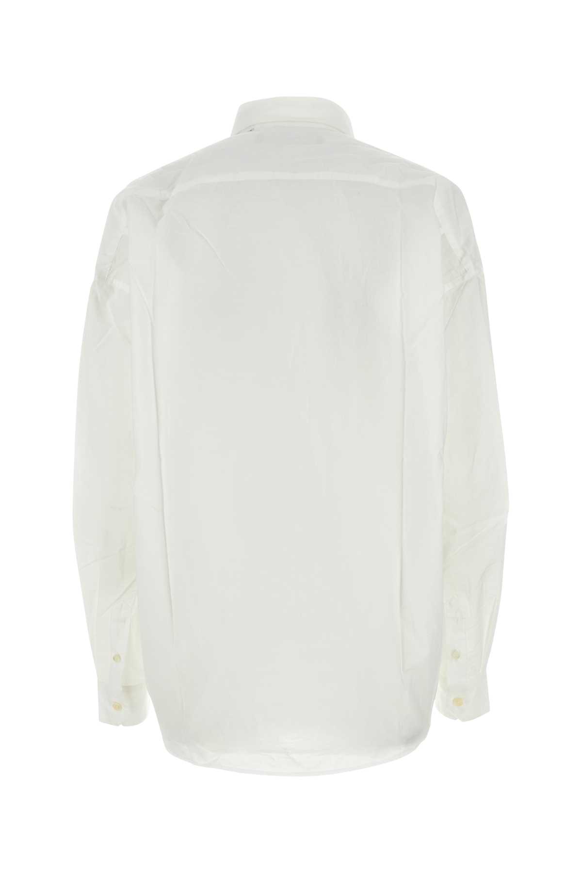 Shop Y/project White Poplin Shirt