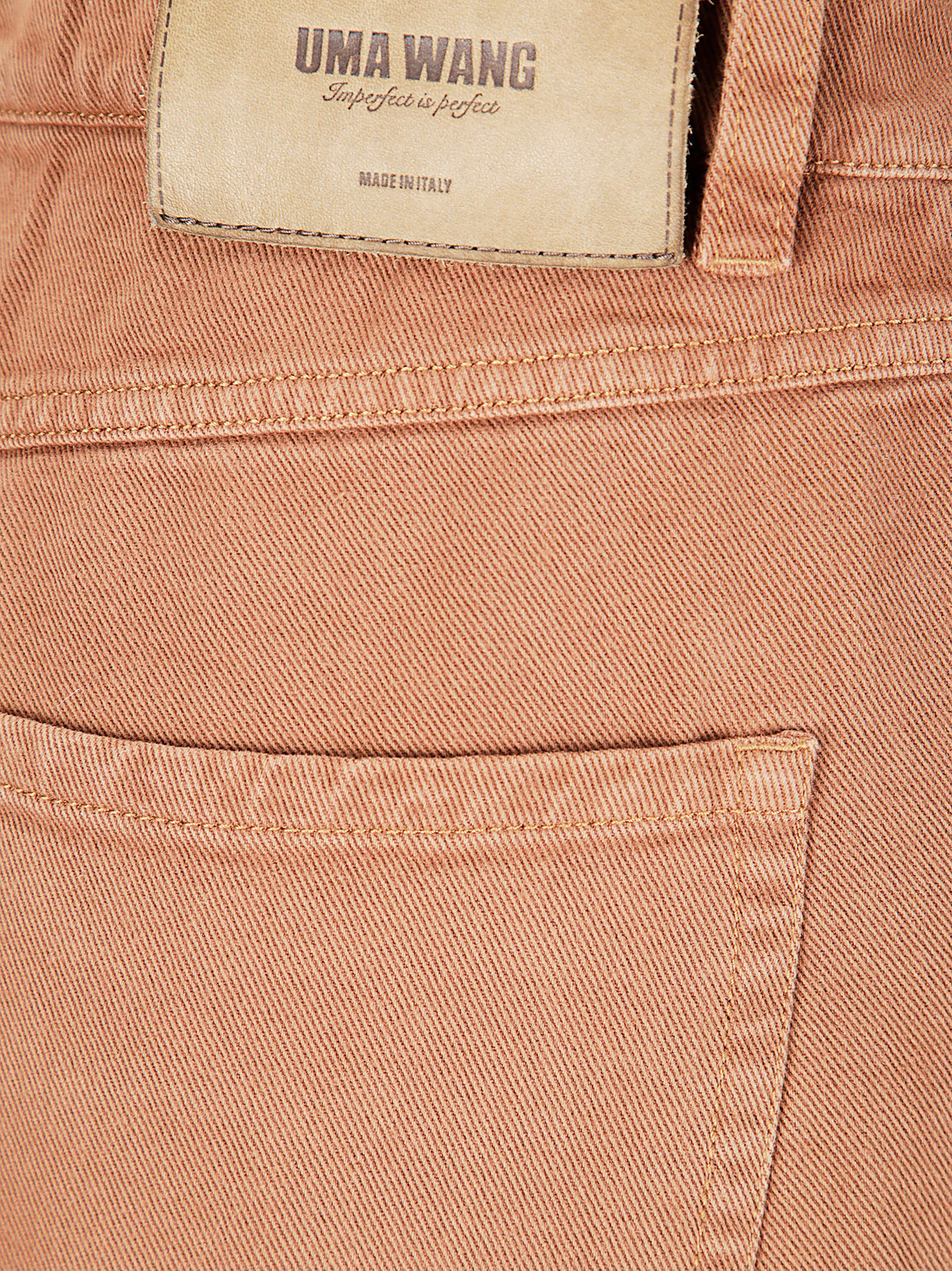 Uma Wang Ball Pants Woman Brown Rose