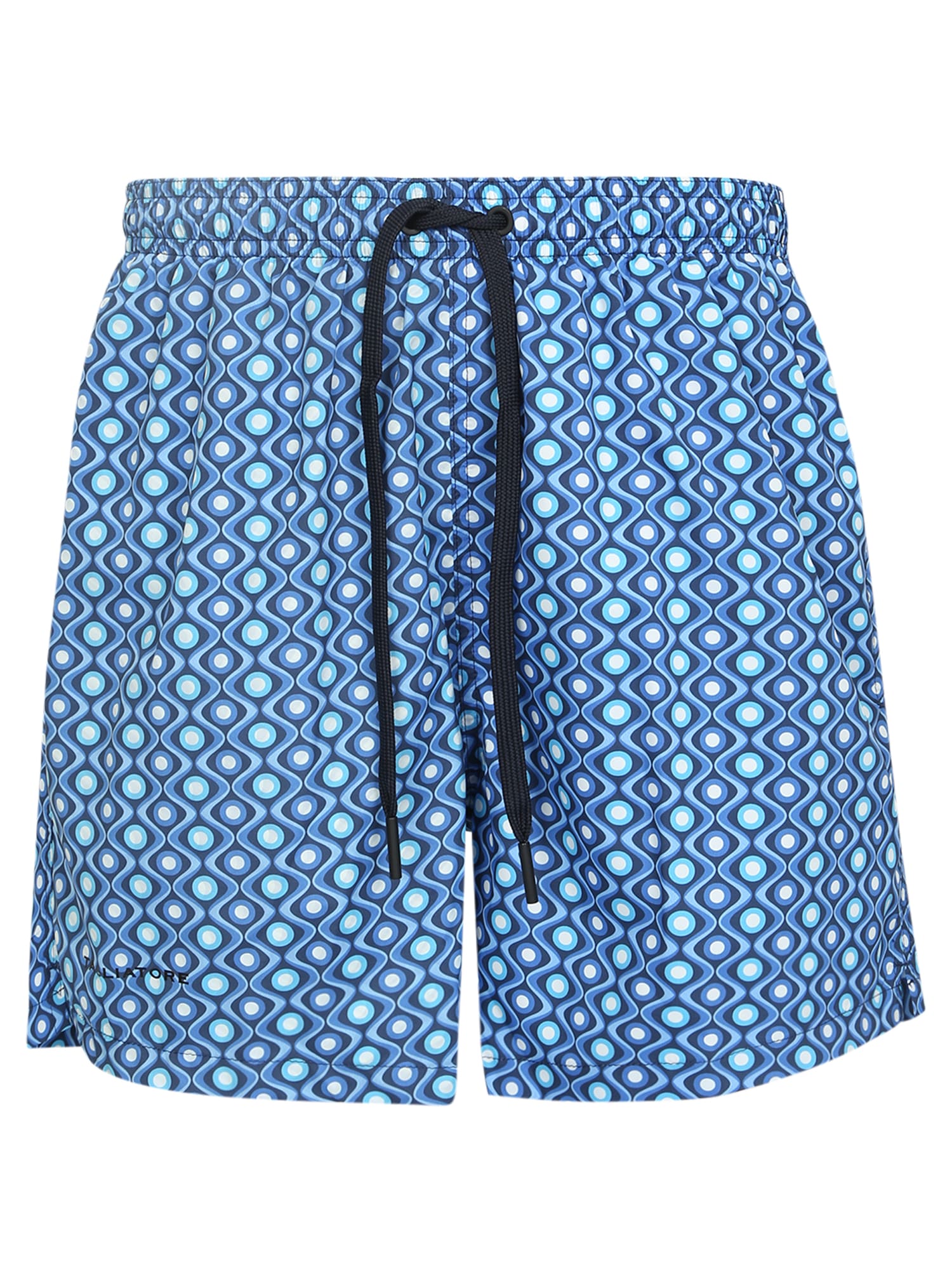 Pattern-print Swim Shorts