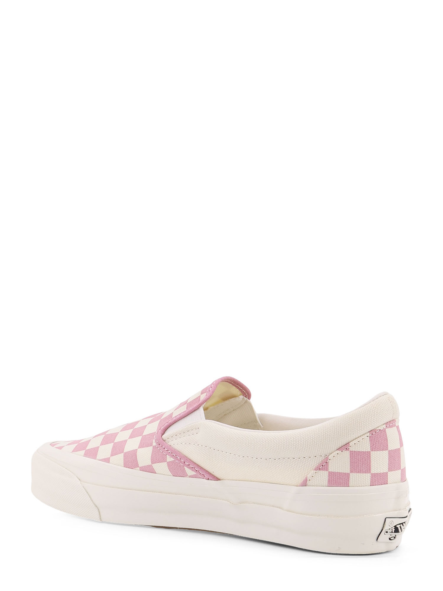 Vans Lx Classic Slip-on 98 Low-top Canvas Sneakers In Pink