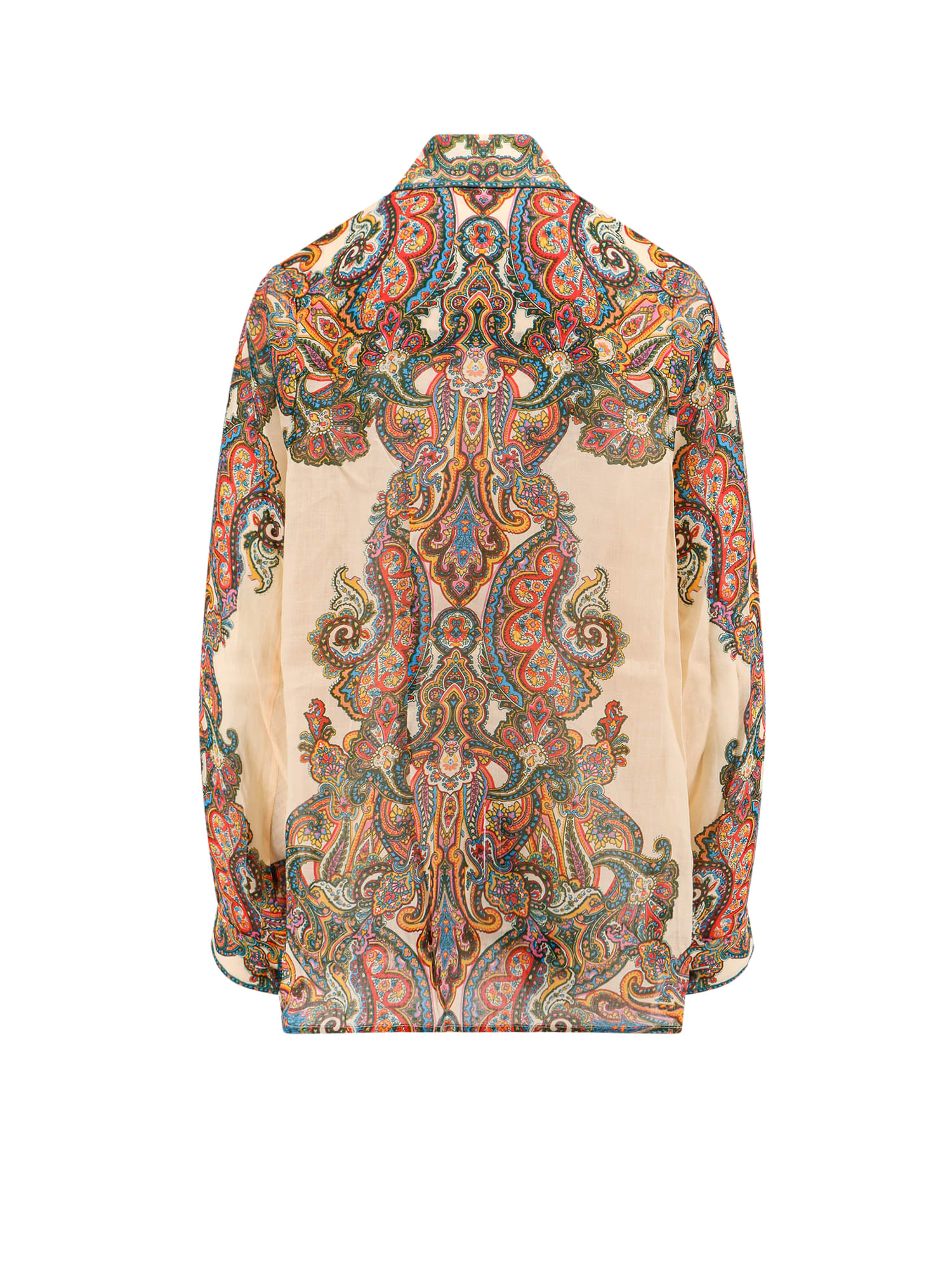 Shop Zimmermann Shirt In Multicolour