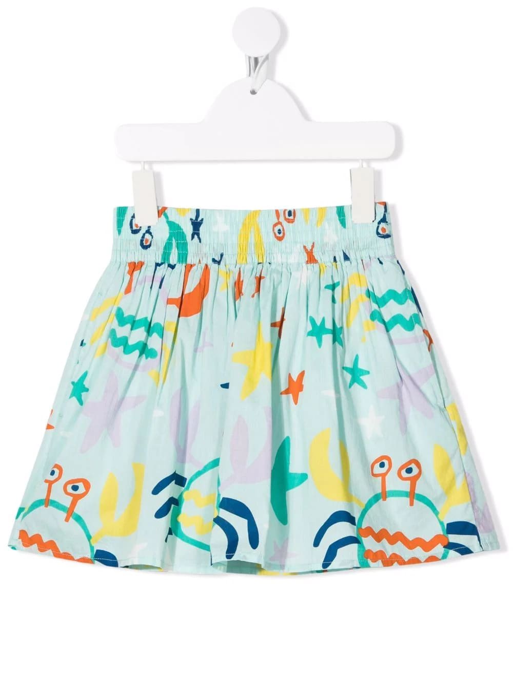 Stella McCartney Kids Kids Skirt In Cotton Voile With Crab Print
