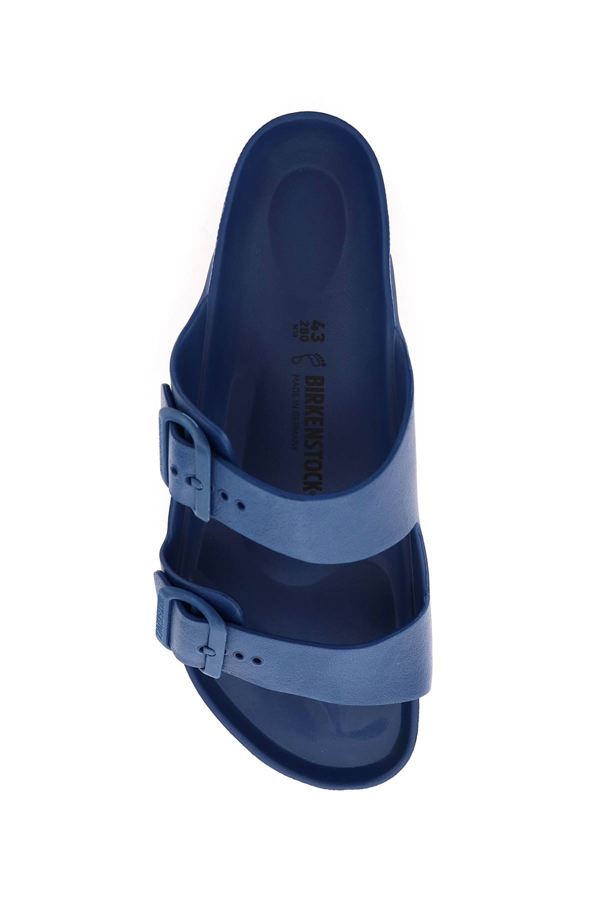 Birkenstock Arizona Eva Blue Sandals With Adjustable Straps Unisex In Navy (blue)