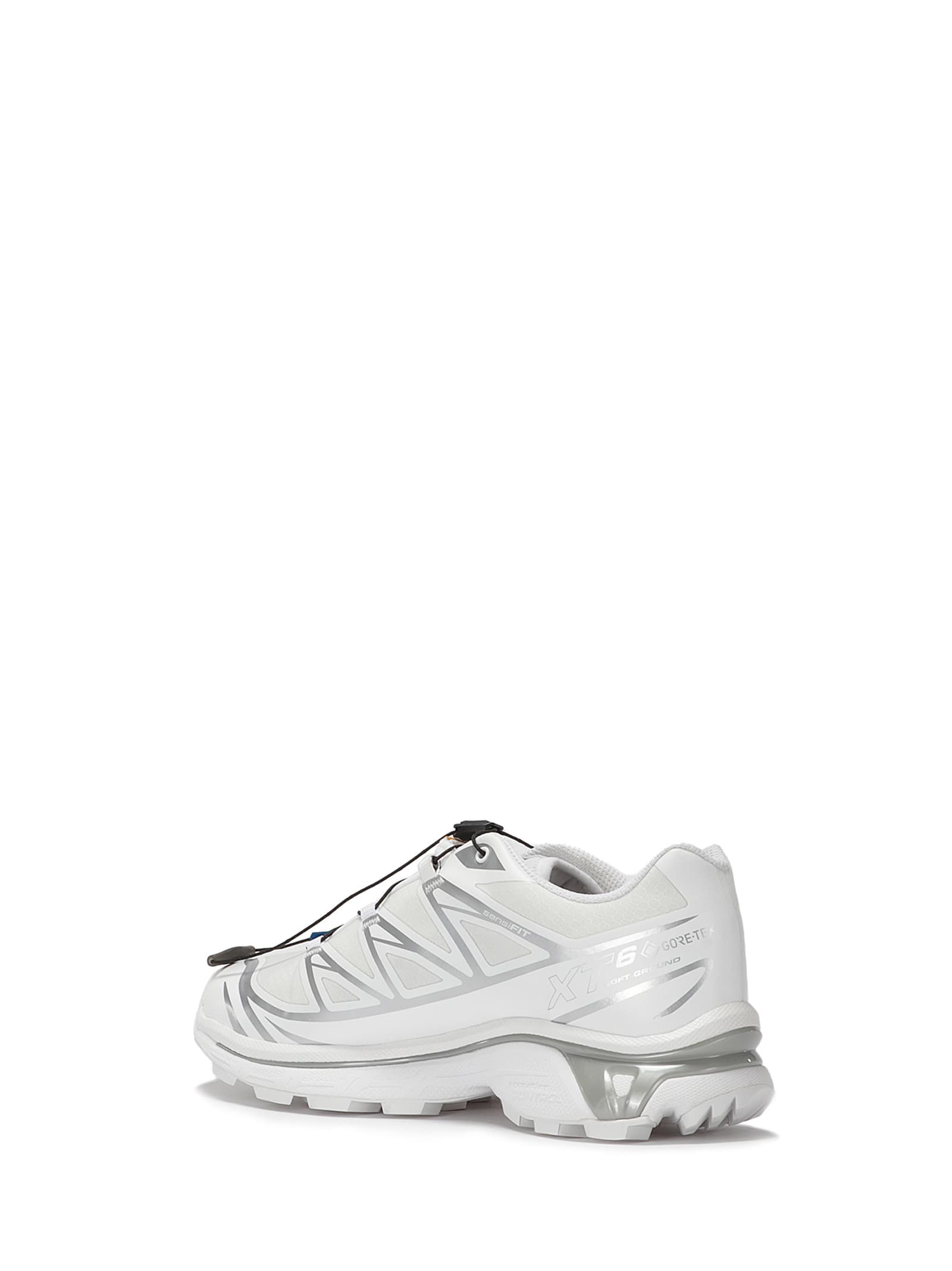 Shop Salomon Xt-6 Gtx In White/white/ftw Silver