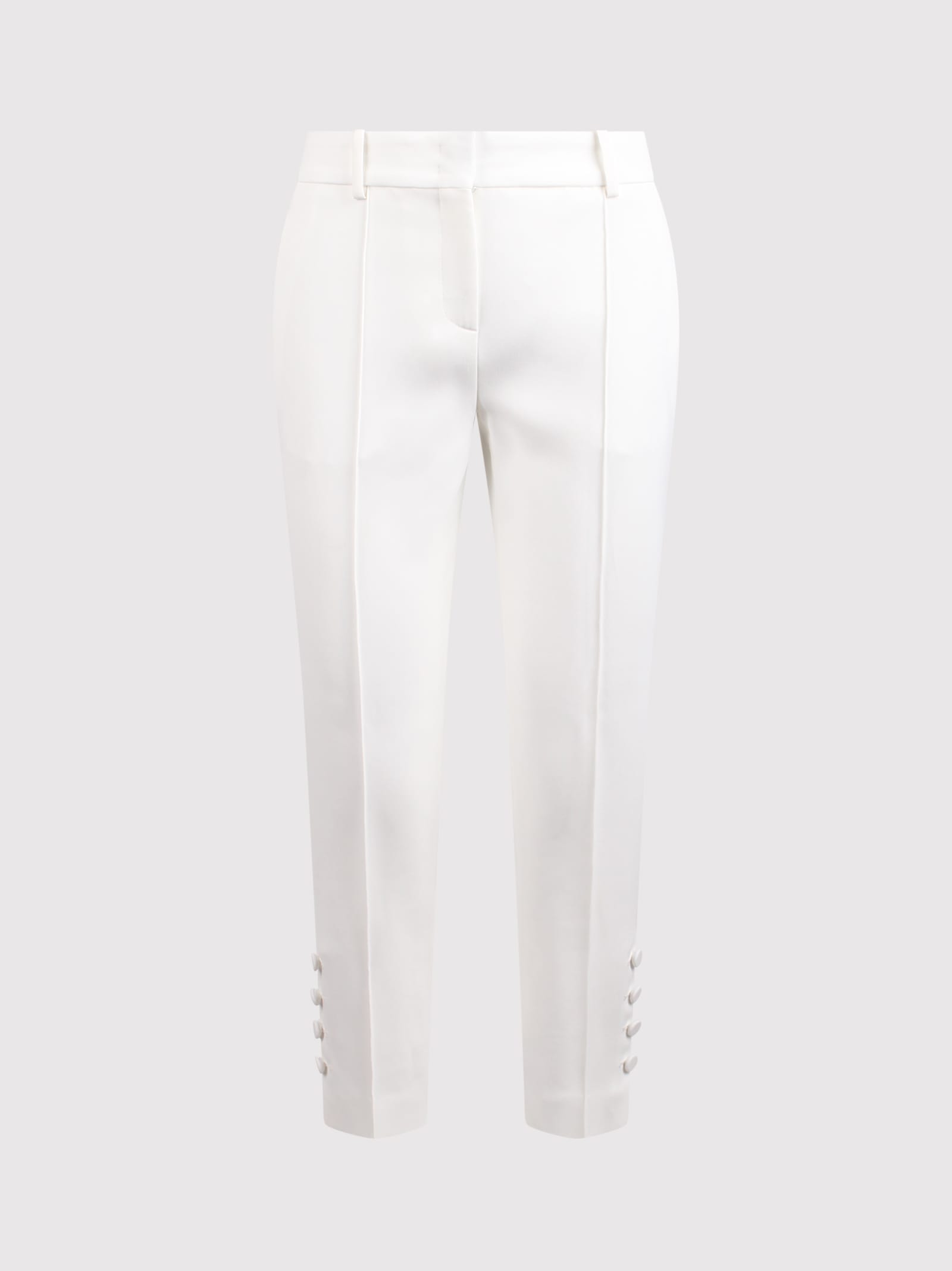 Shop Ermanno Scervino Tailored Crop Trousers