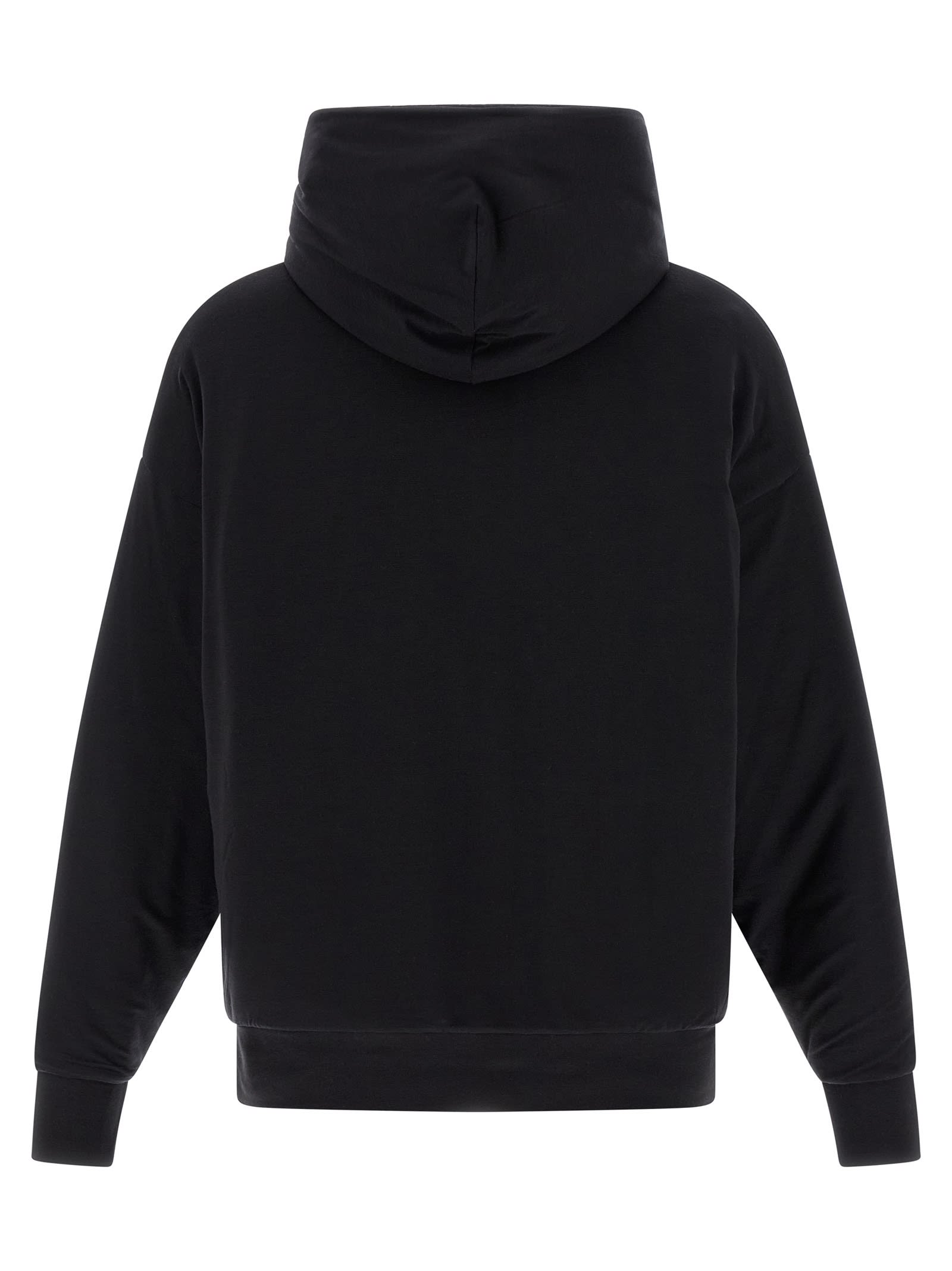 Y-3 Padded Hoodie With Hood And Long Sleeves In Black