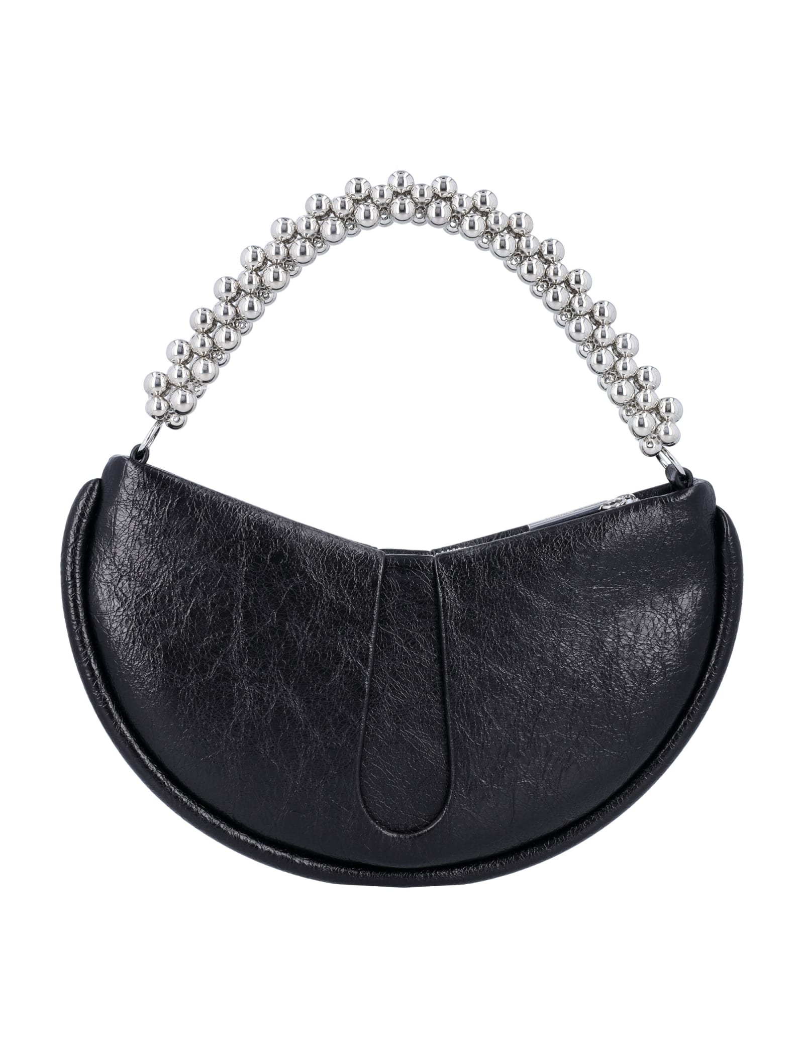 Themoirè Ebe Mini Bag Handle Beads In Black