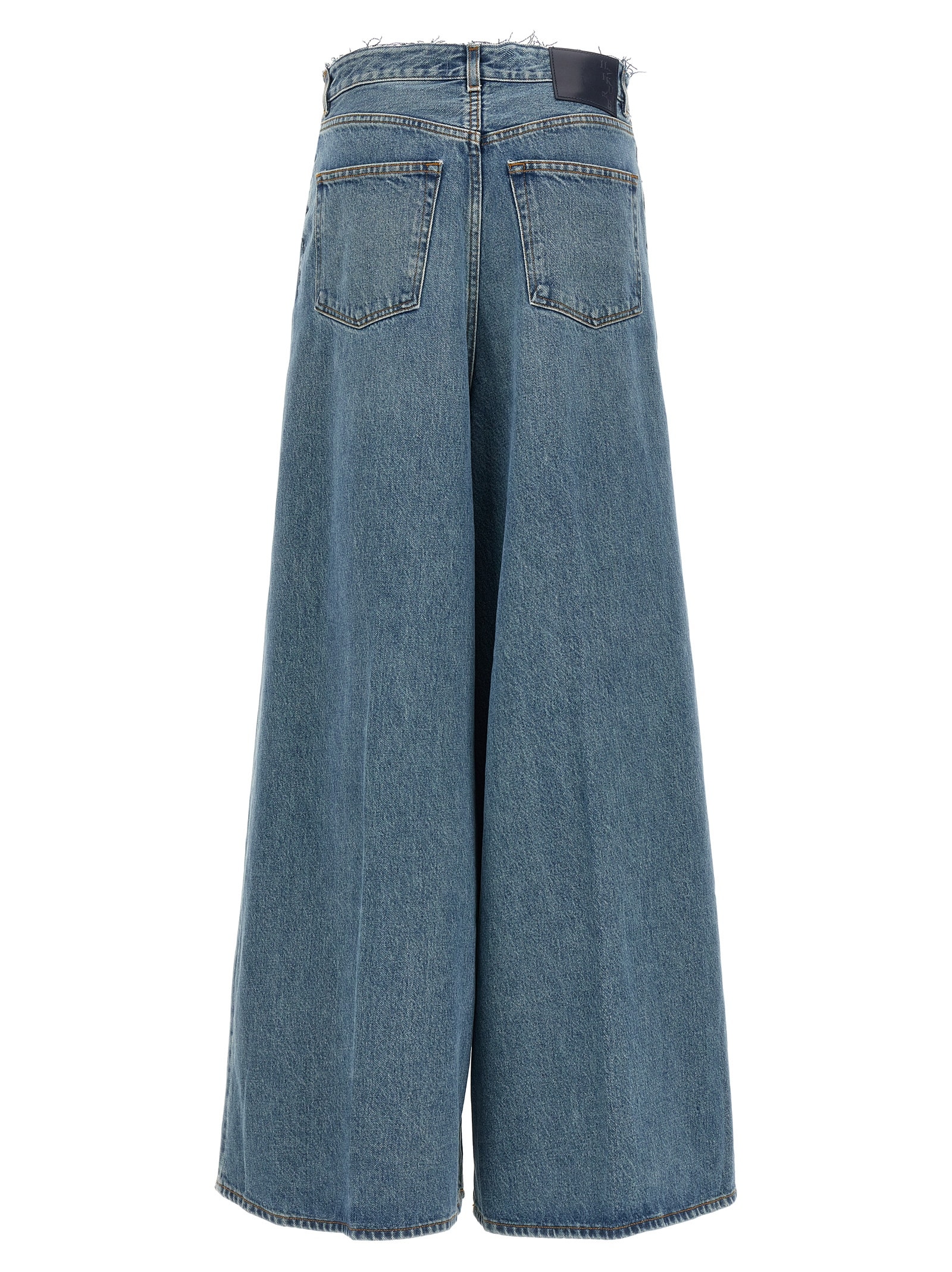 Haikure Big Bethany Wide Leg Jeans In Blue