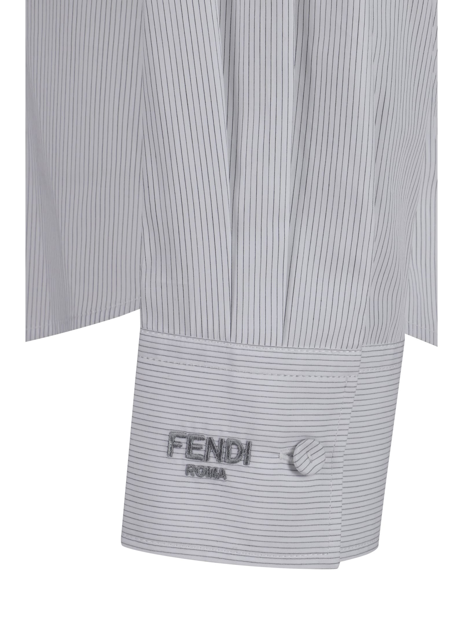 Shop Fendi Shirt In White