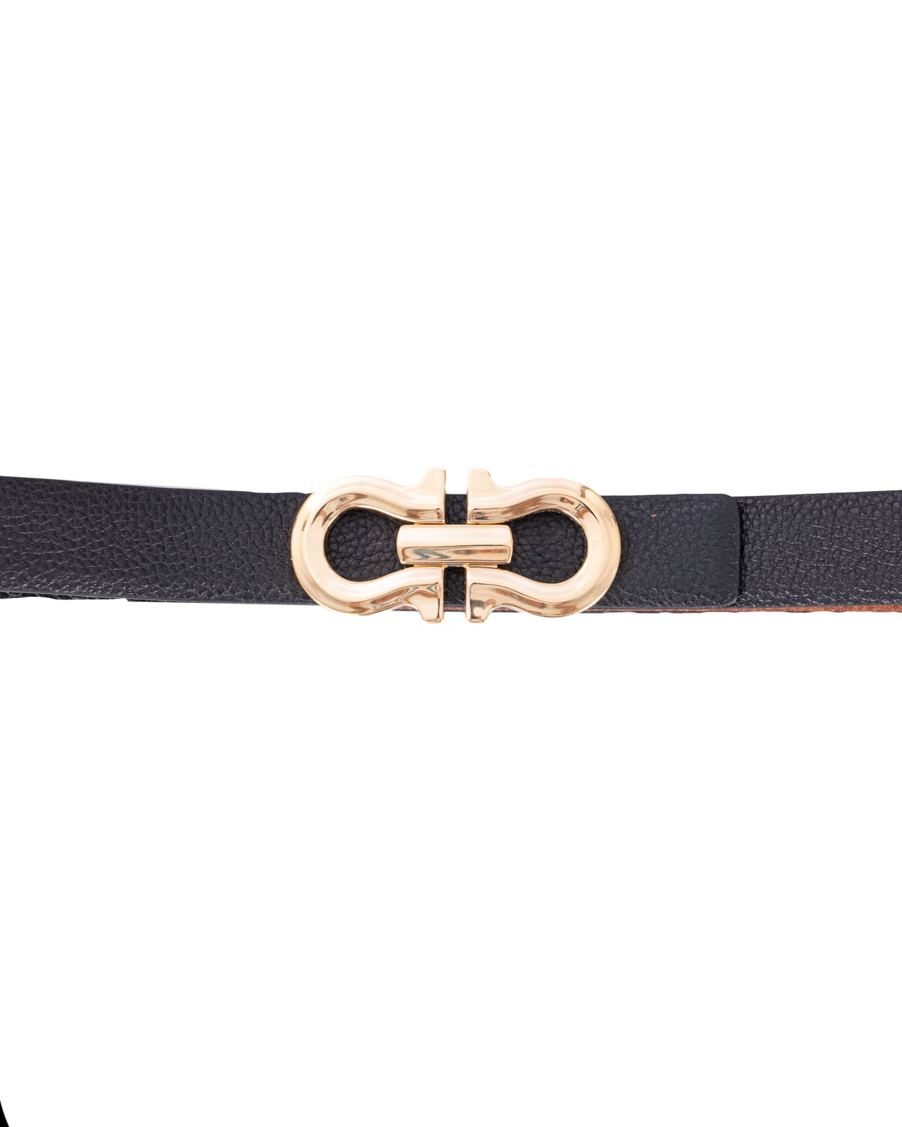 Shop Ferragamo Salvatore  Belts In Cuoio/nero