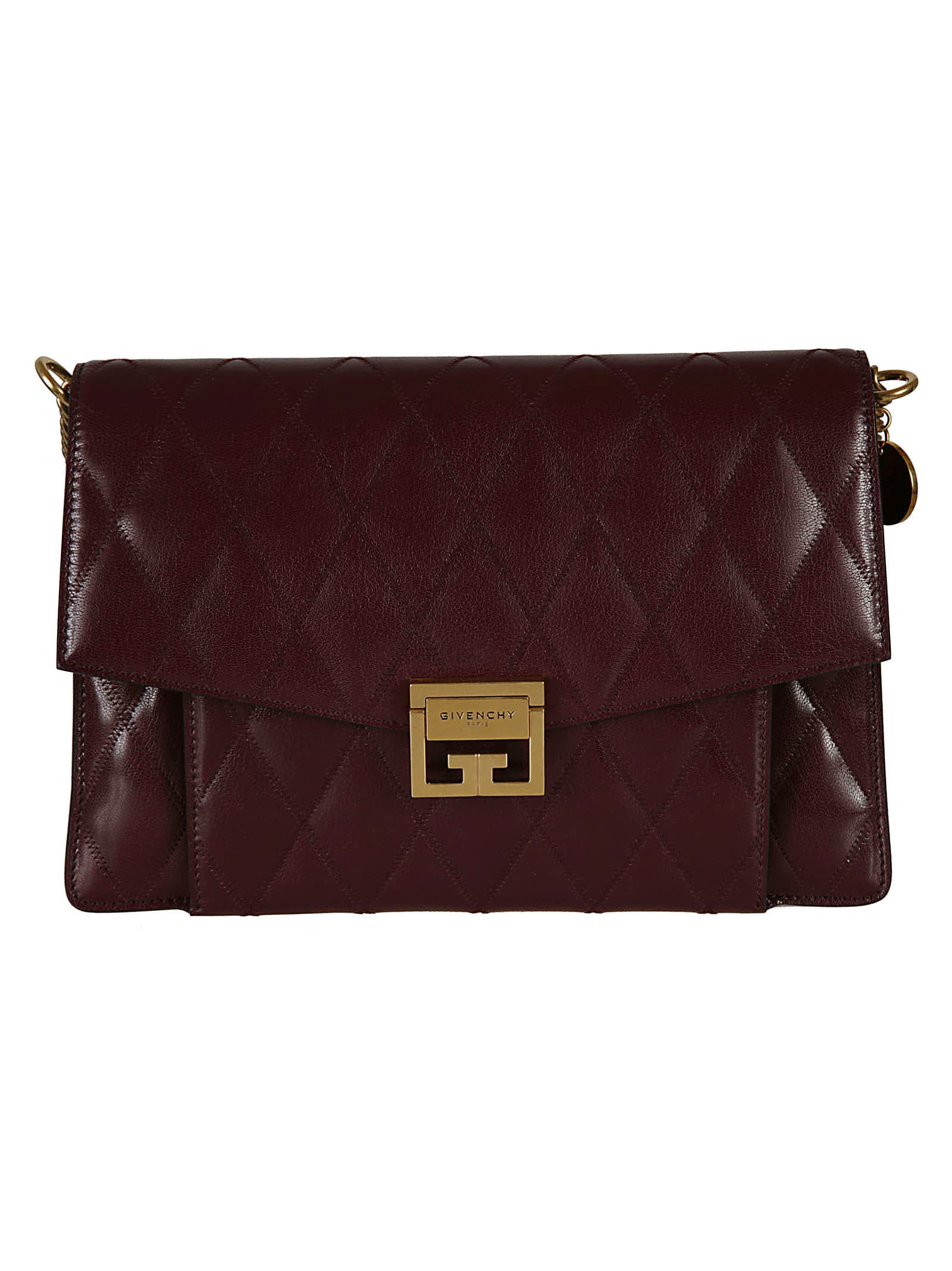 Givenchy Givenchy Medium Gv3 Shoulder Bag - Aubergine - 10849684 | italist