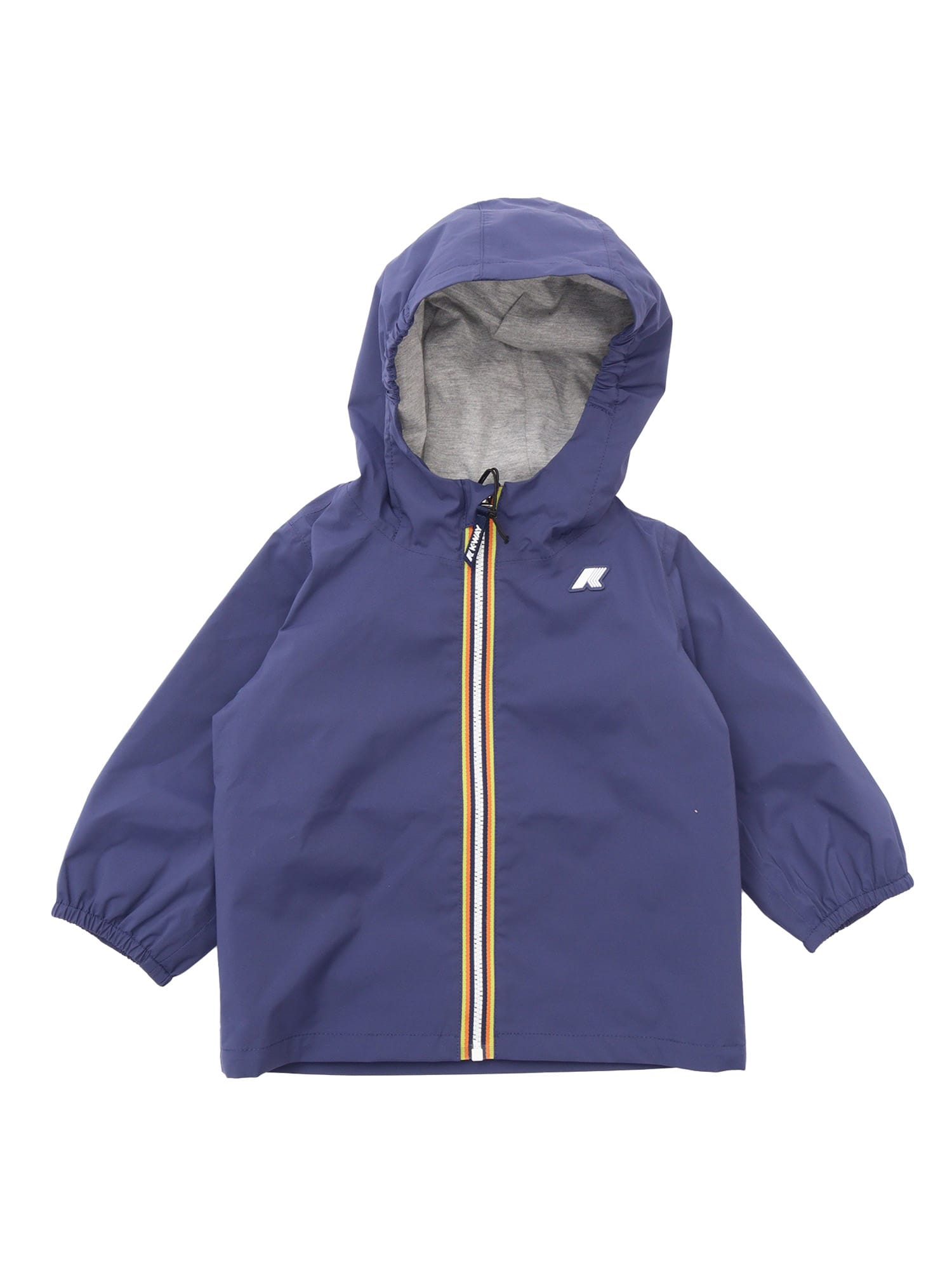 K-way E. Jack Stretch Nylon Jersey Down Jacket In Blue