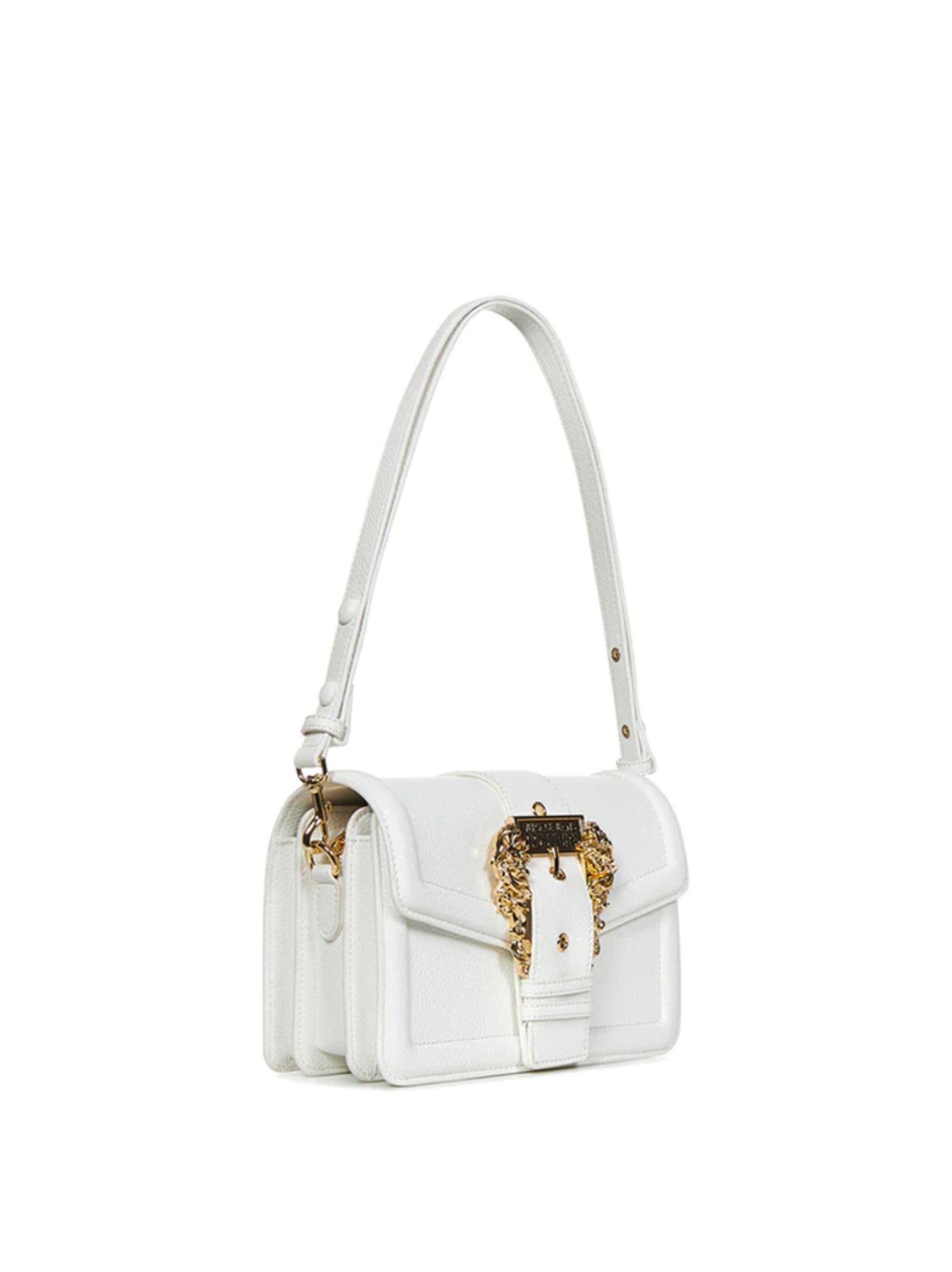 Shop Versace Jeans Couture White Shoulder Bag