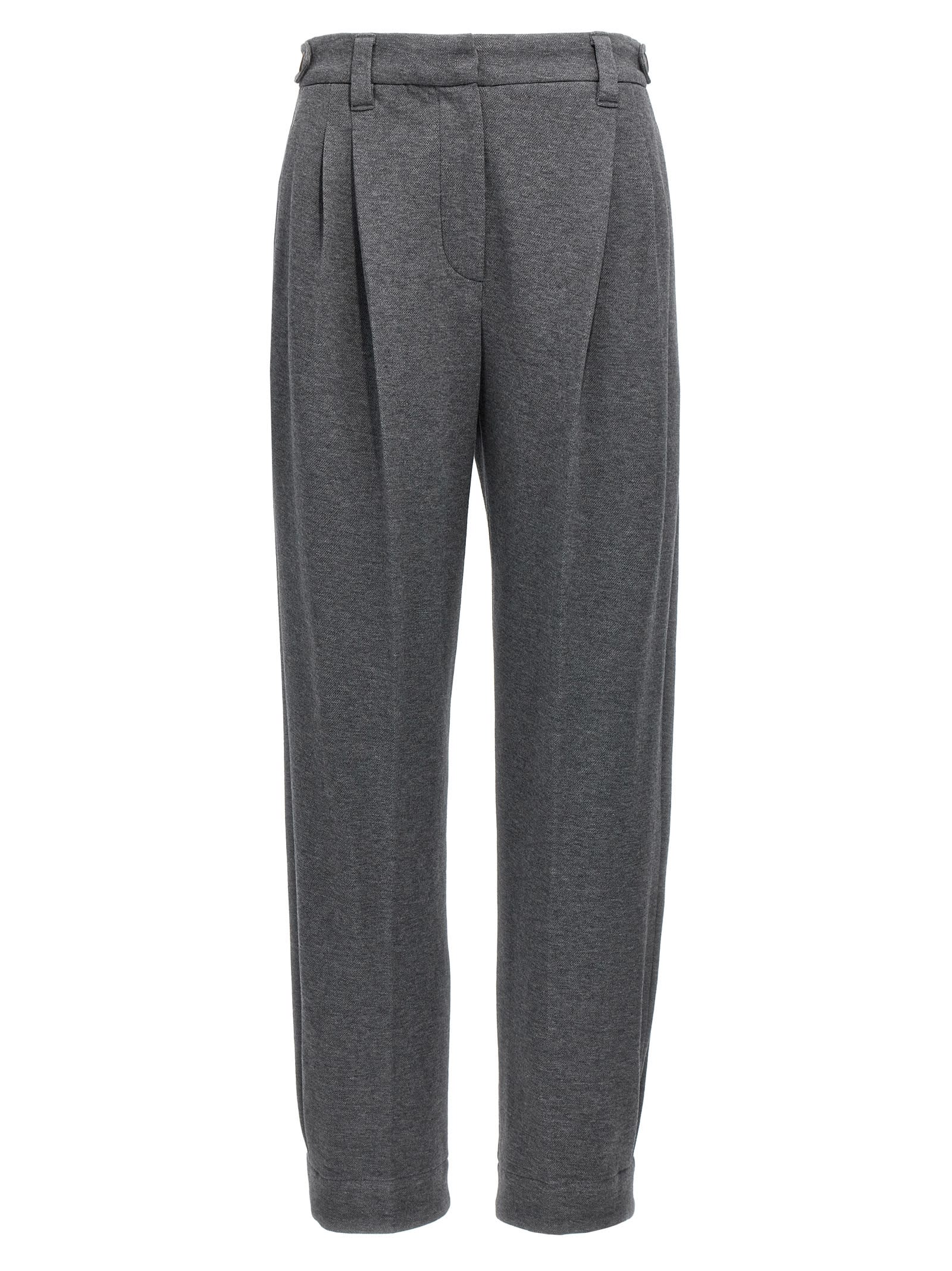 BRUNELLO CUCINELLI PLEAT PANTS