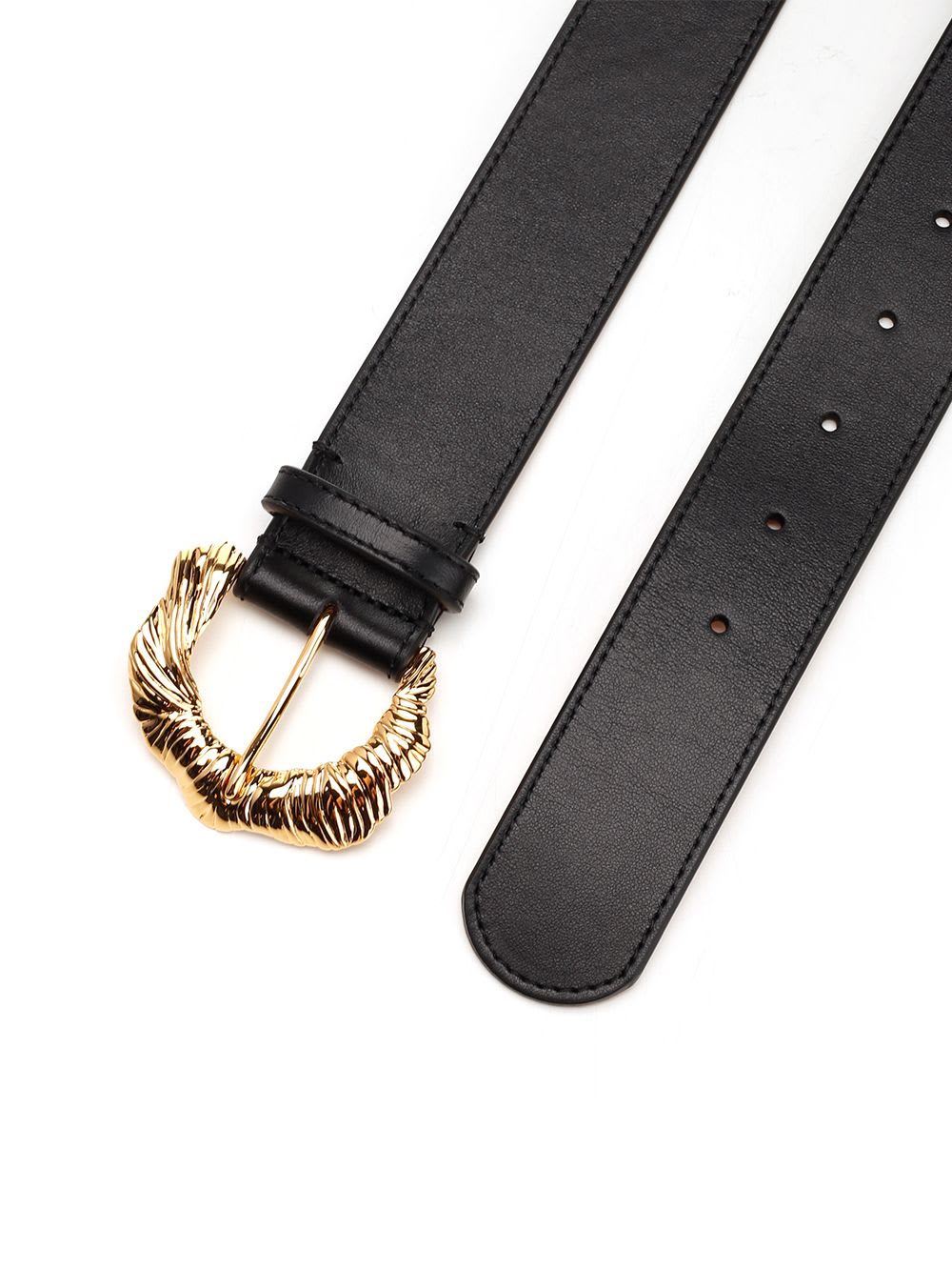 Shop Chloé High-waisted Belt In Black