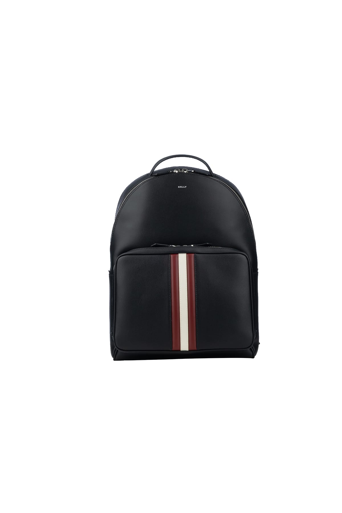 Shop Bally Zaini In Black Red Bone Pall