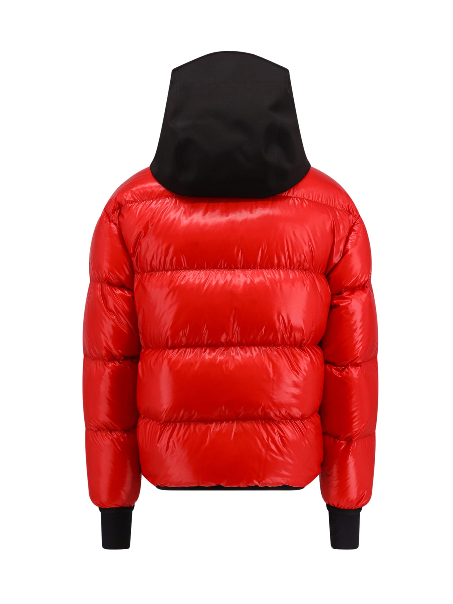 Shop Moncler Marcassin Jacket In Red