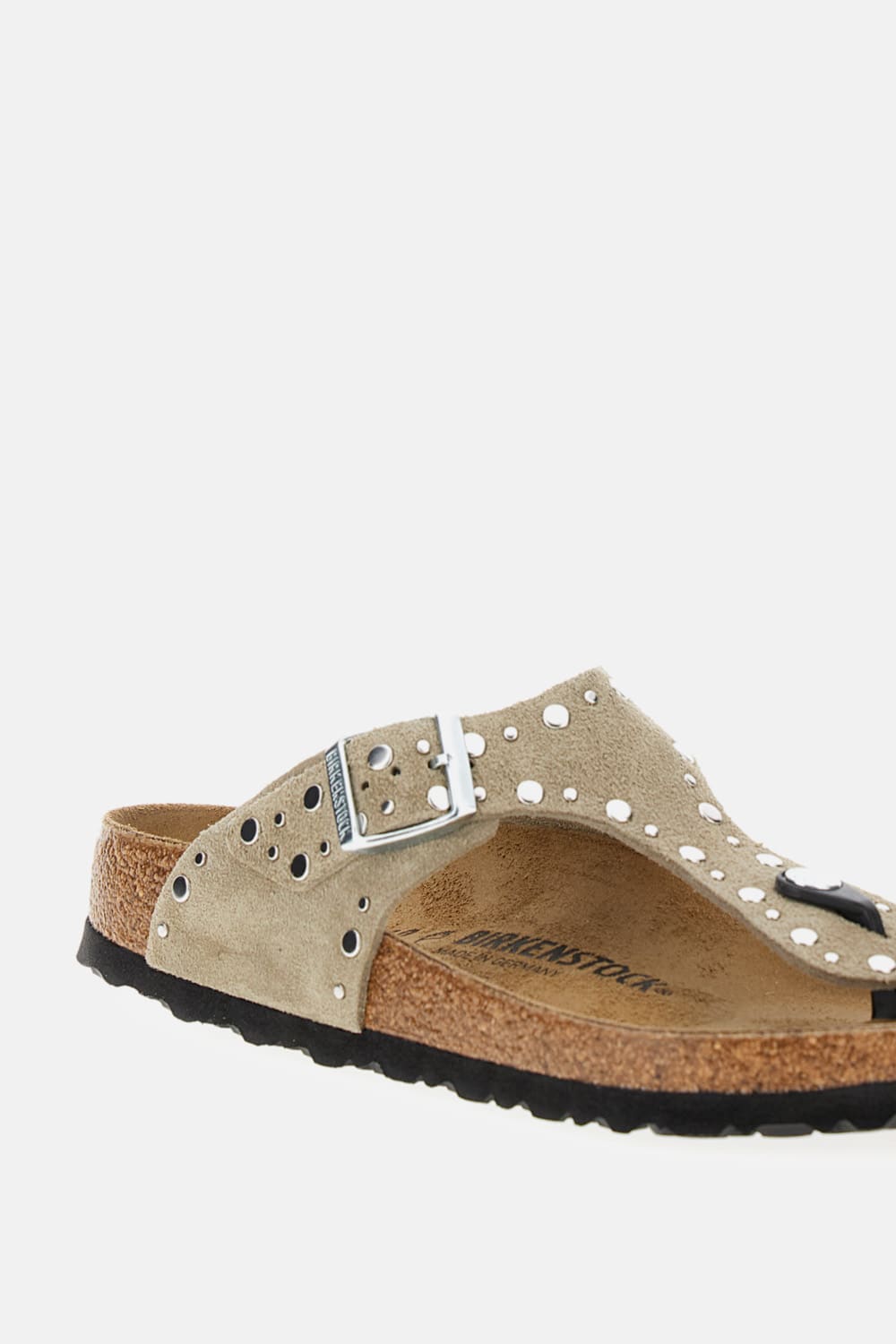 Birkenstock Gizeh Rivet Sandal In Neutral