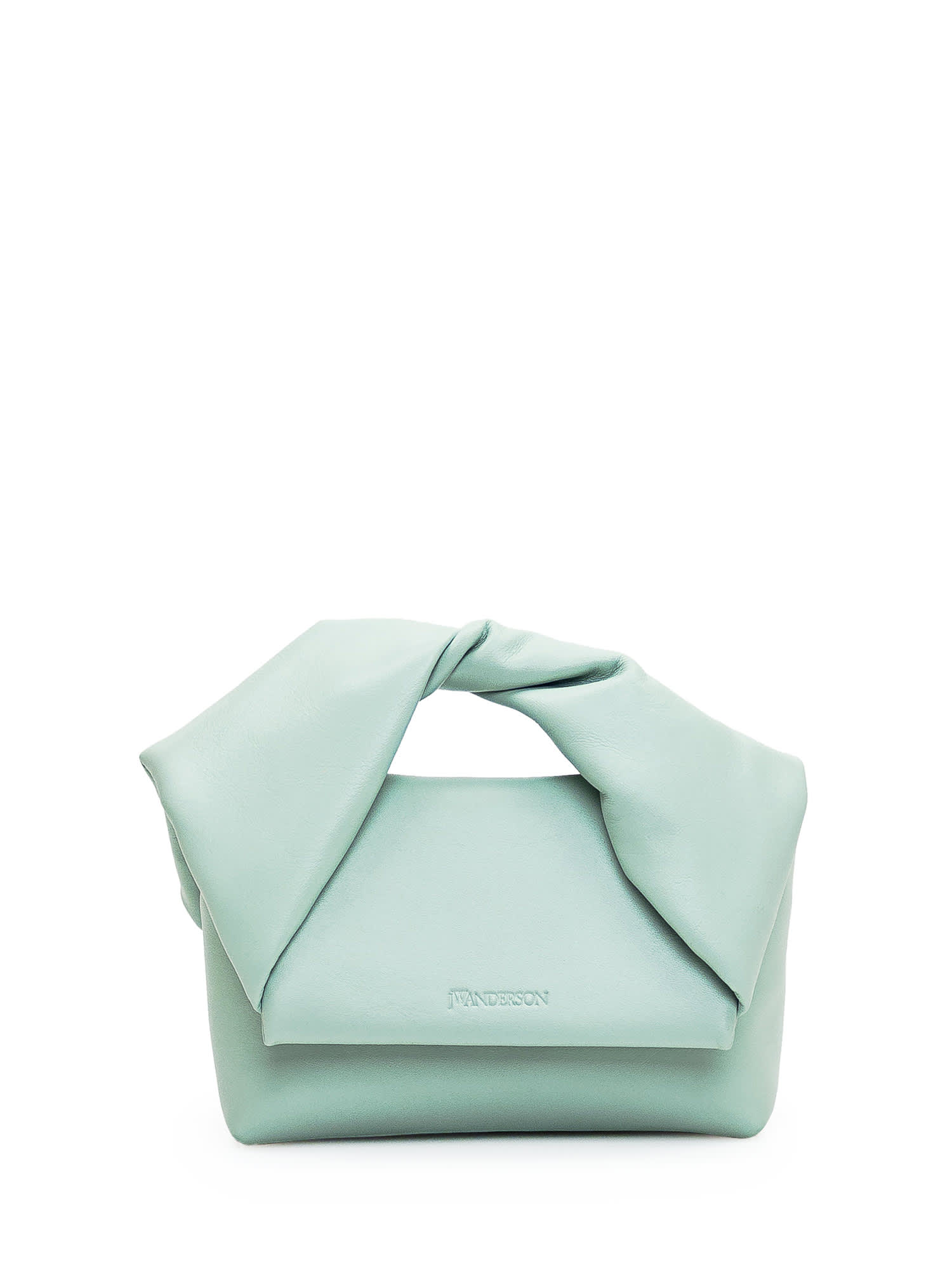Jw Anderson Small Twister Bag In Mint