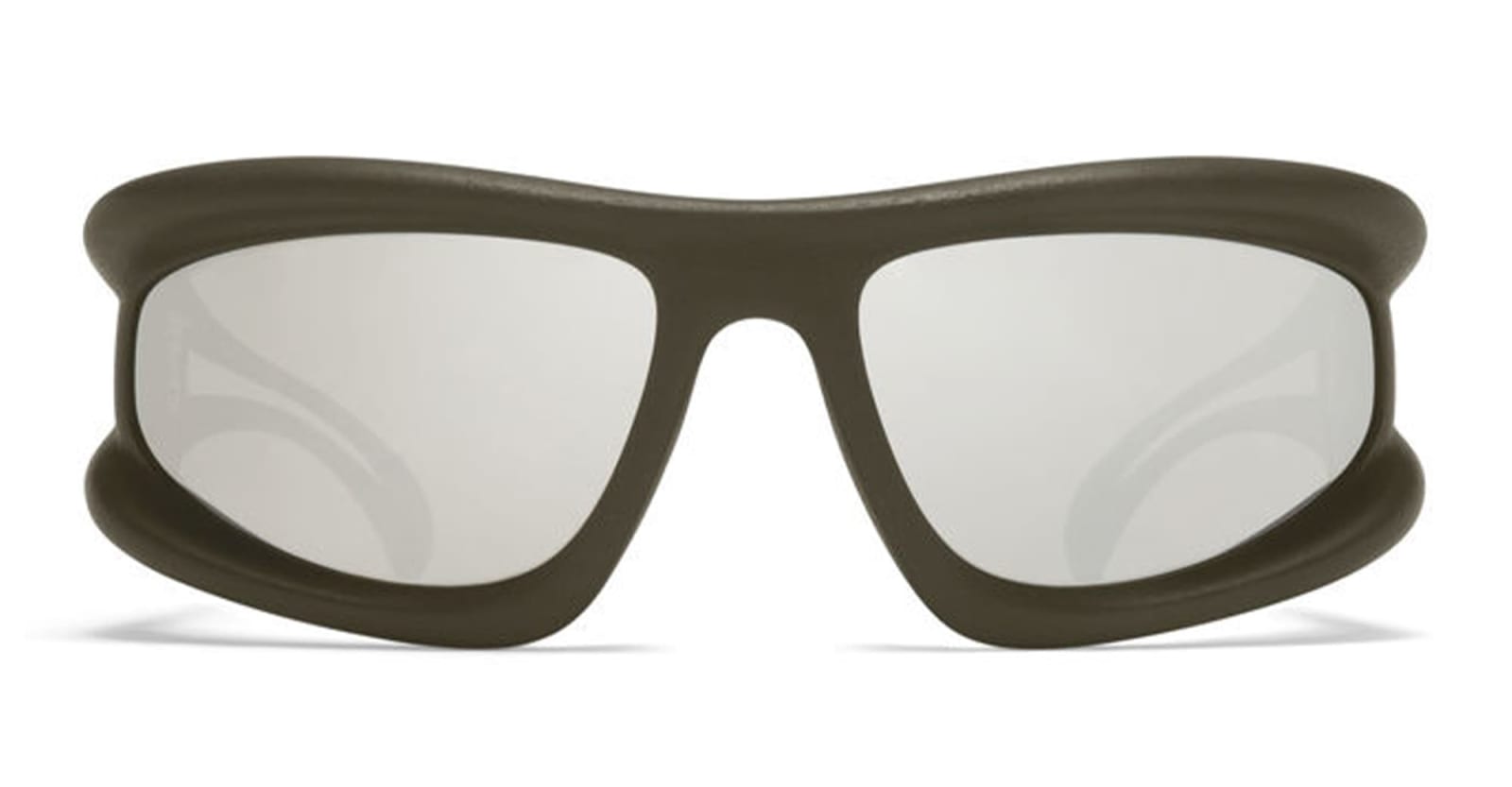 Shop Mykita Marfa - Md31 Safari Green Sunglasses