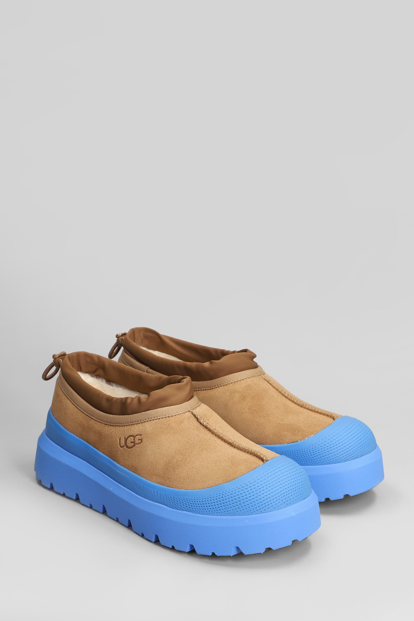Ugg Tasman Weather Hybrid Chestnut Big Sky Slipper In Multi