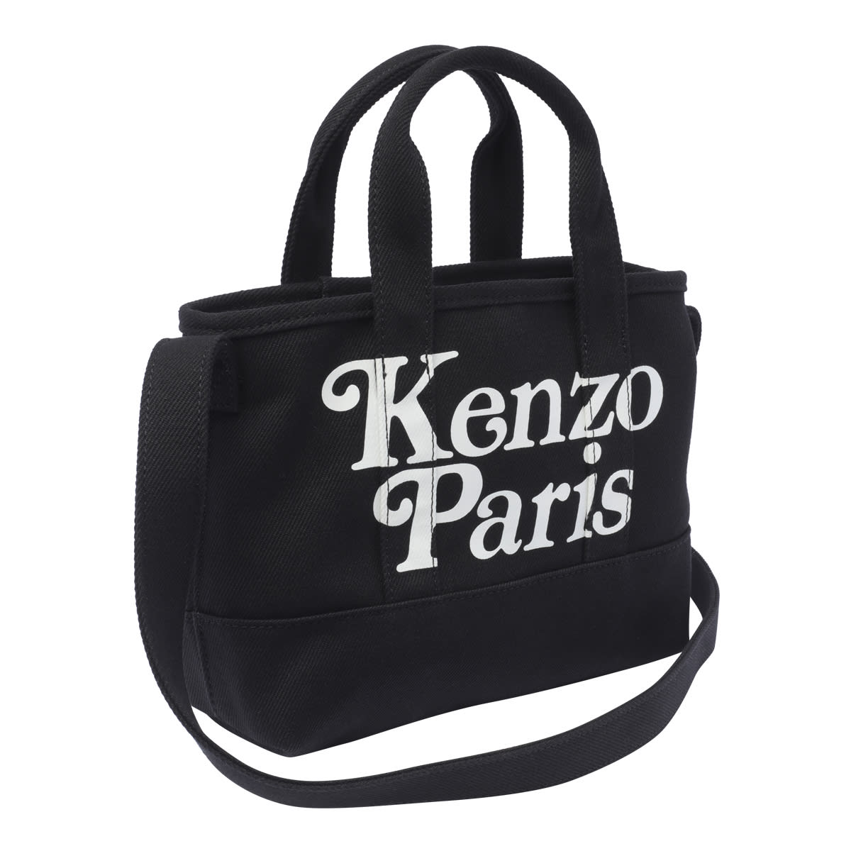 Shop Kenzo Small  Paris Bag In Black