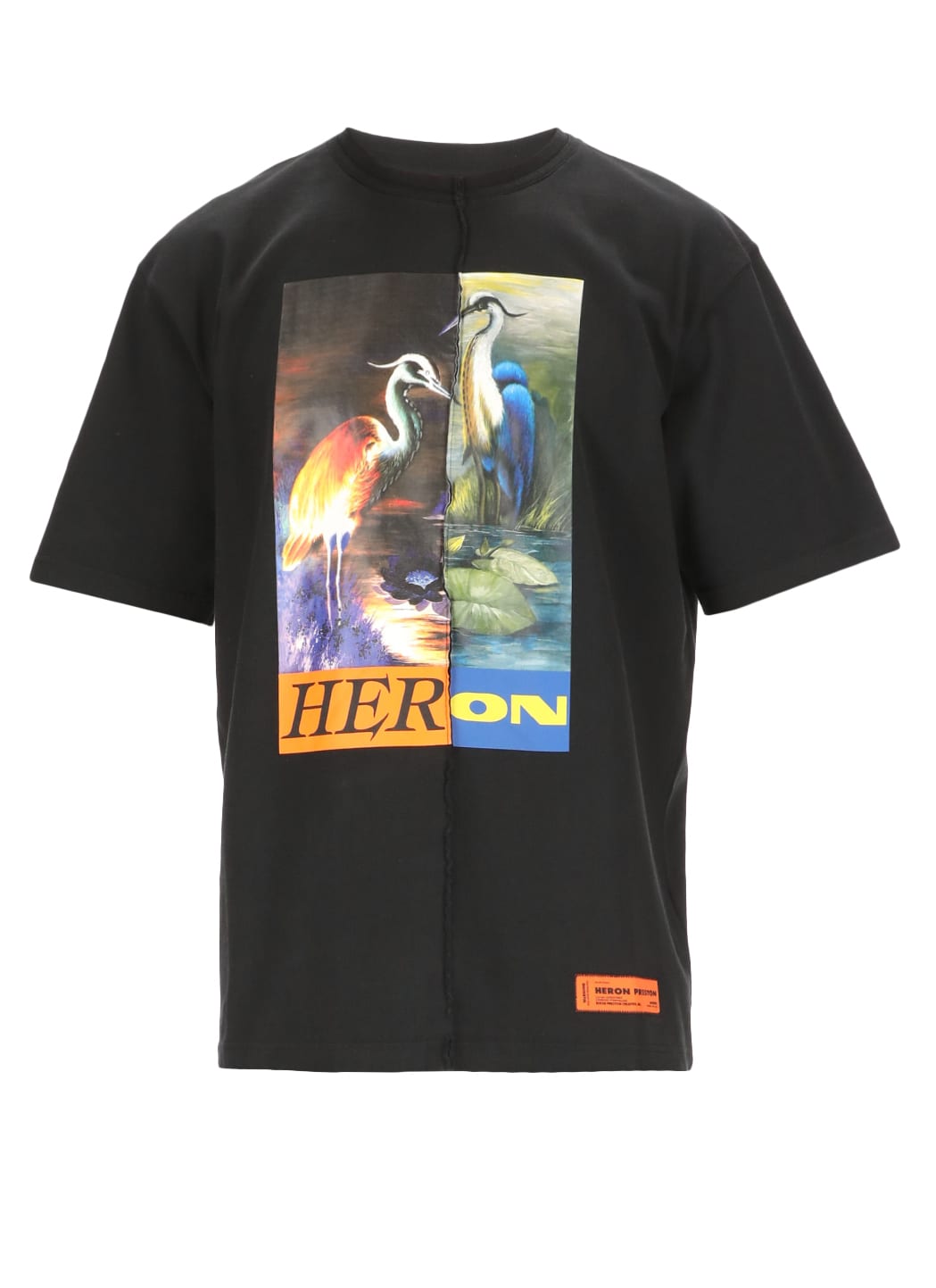 HERON PRESTON Split Light Heron T-shirt