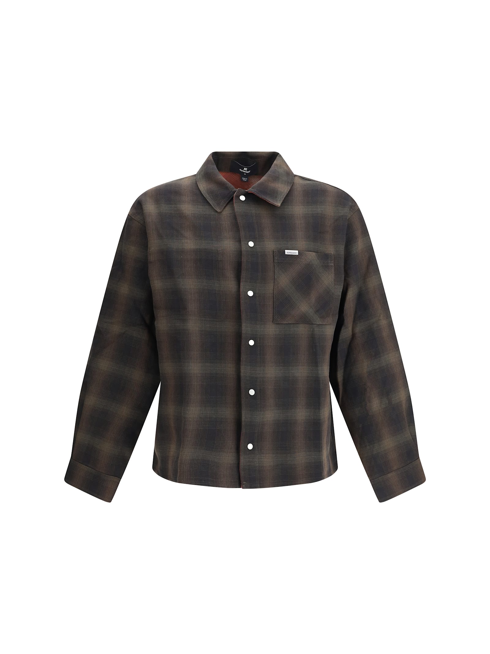 REPRESENT Bonded Reversible Check Shirt REPRESENT Bonded Reversible Check Shirt