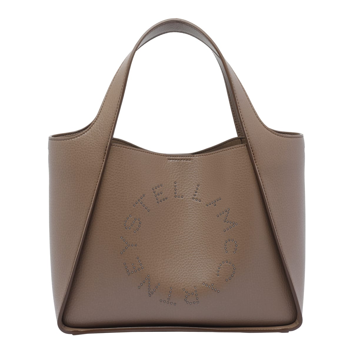 Stella Mccartney Stella Logo Tote Bag In Sand