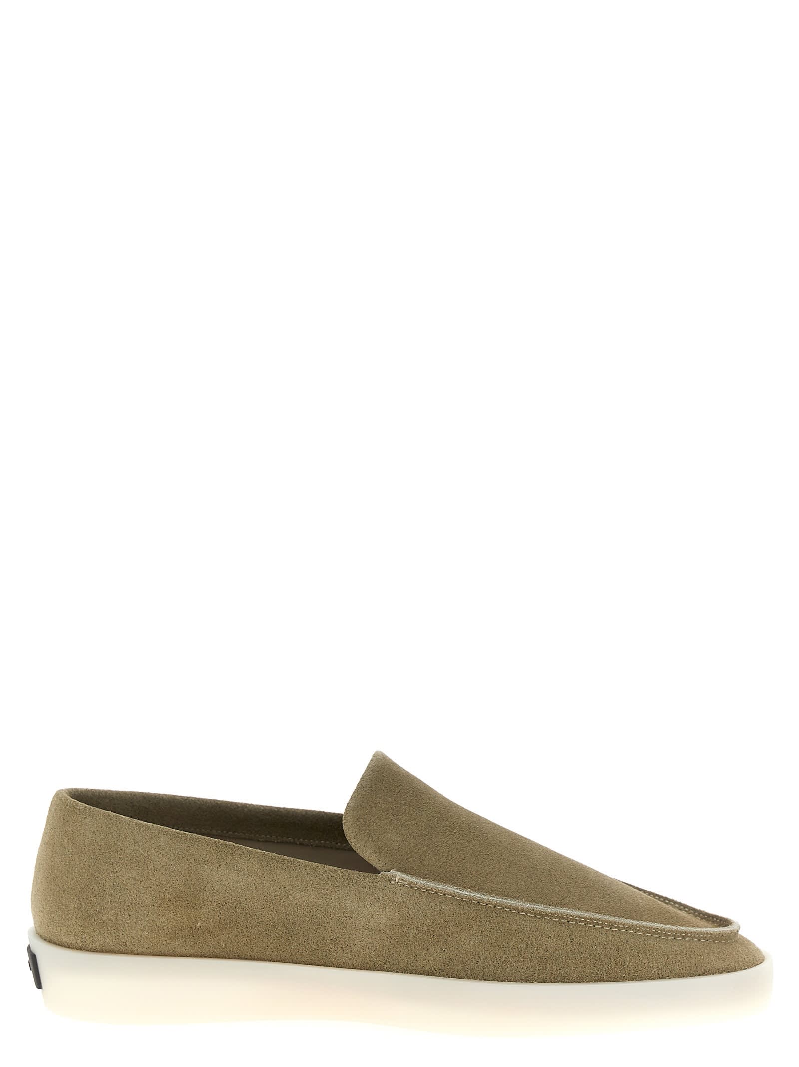 Shop Fear Of God Loafer Loafers In Beige