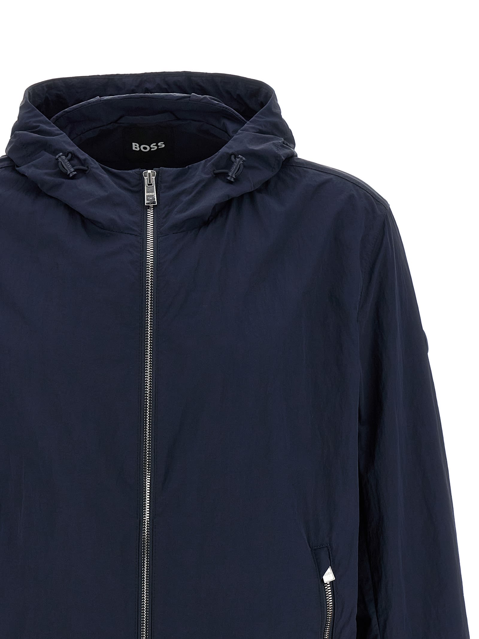 Hugo Boss Jacket Boss Men Color Blue