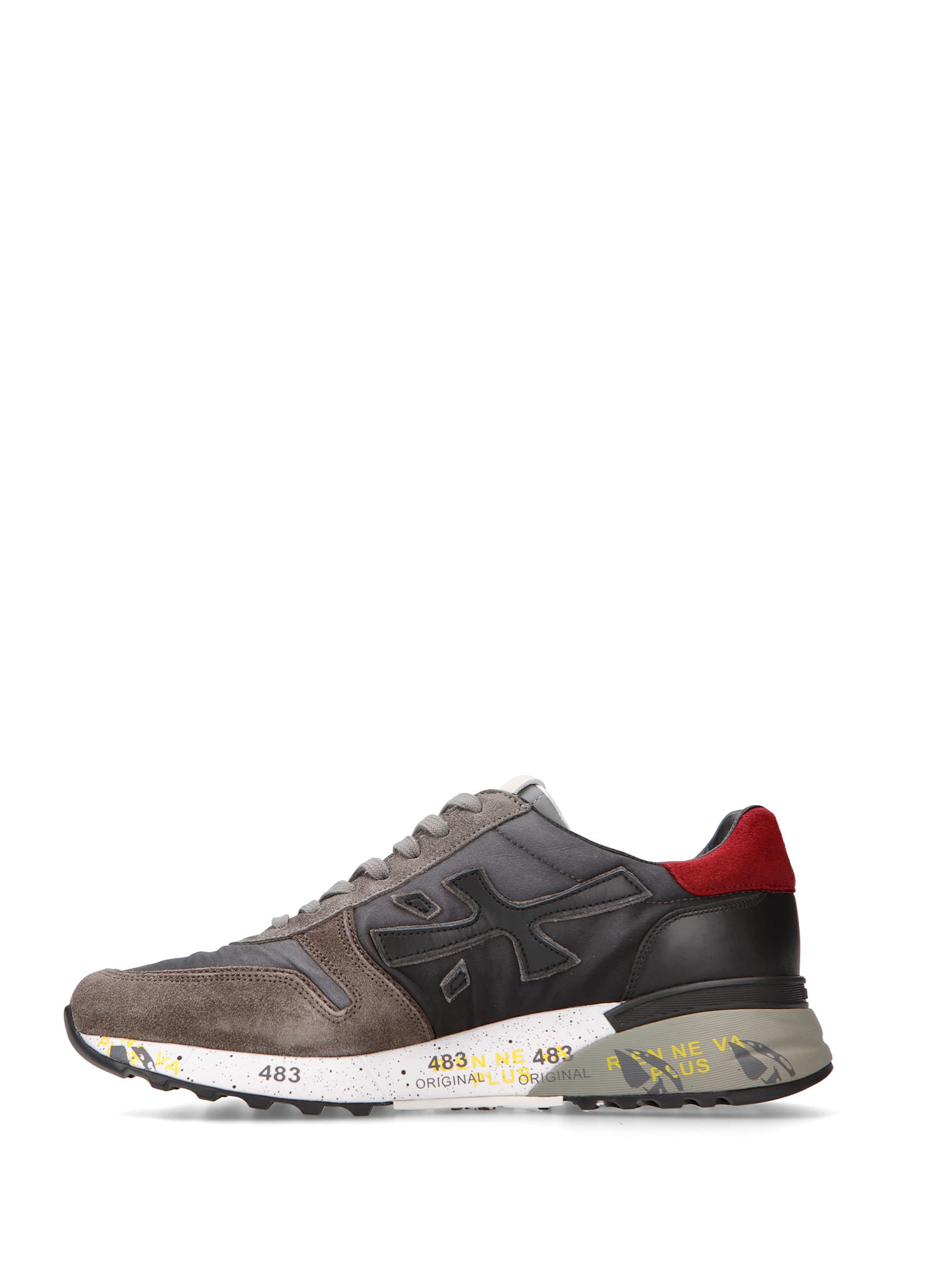 Shop White Premiata Sneaker Mick 6420 Grey Men In Grigio