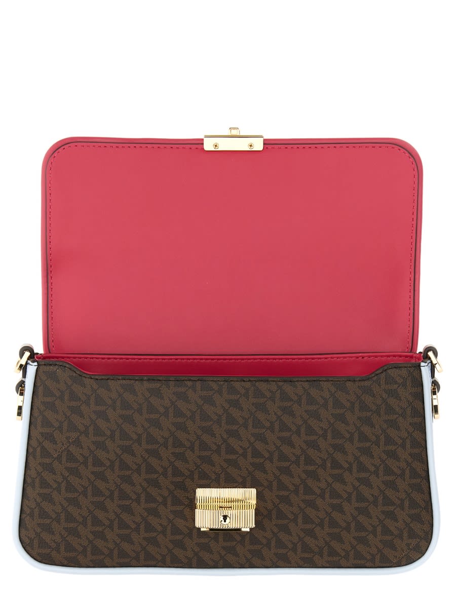 Shop Michael Kors Bag With Logo In Multicolour