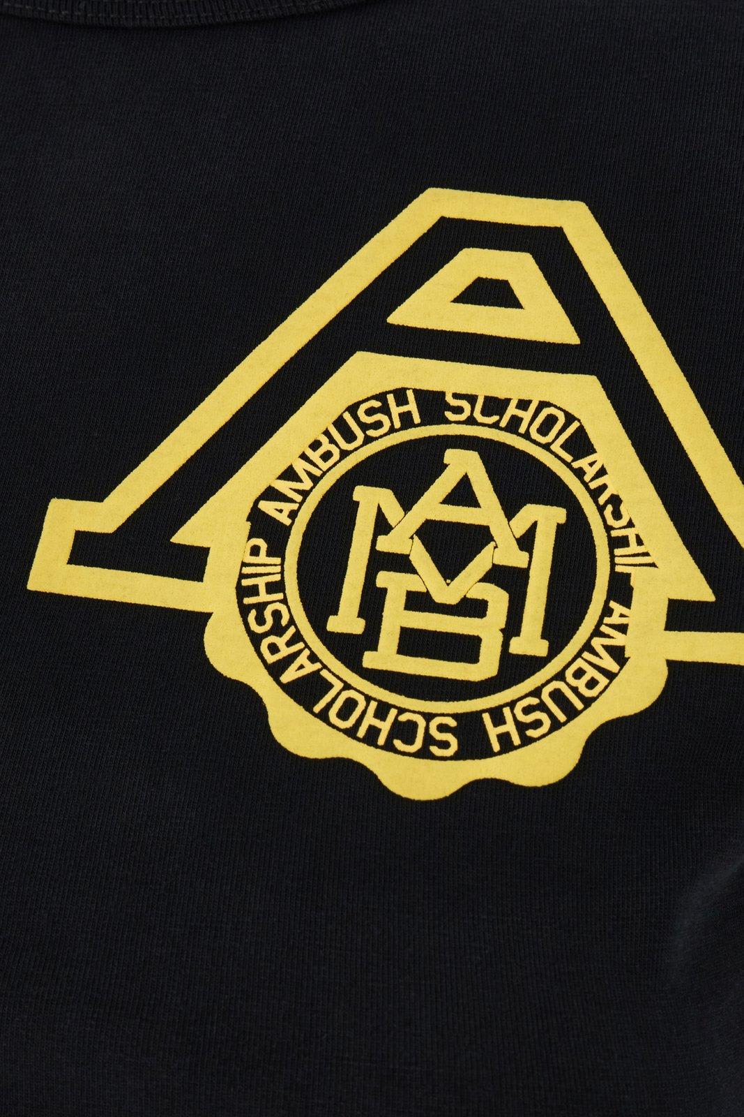 Shop Ambush Scholarship Cropped T-shirt In Tap Shoe Y