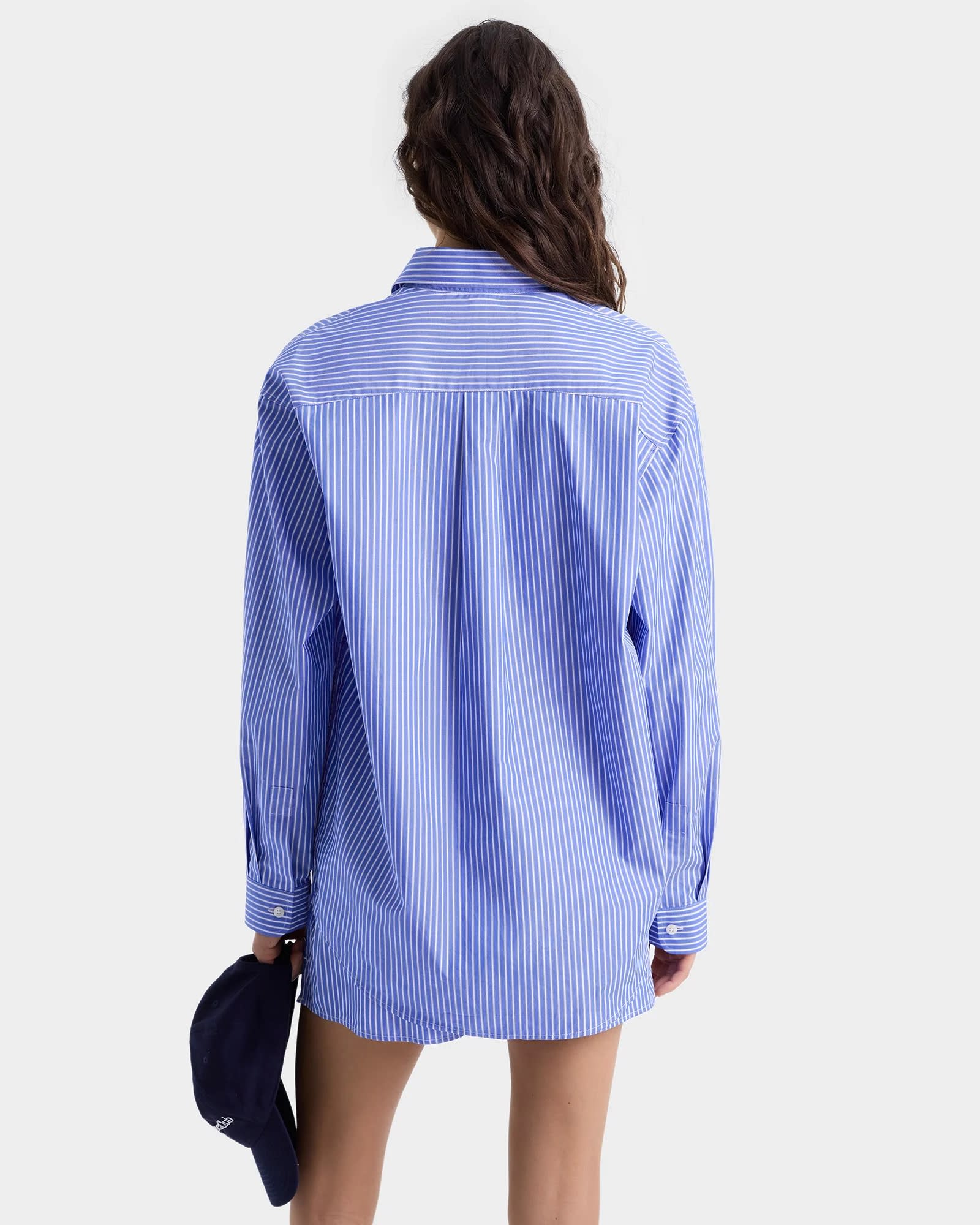 Sporty &amp; Rich Src Oversized Shirt In Blue