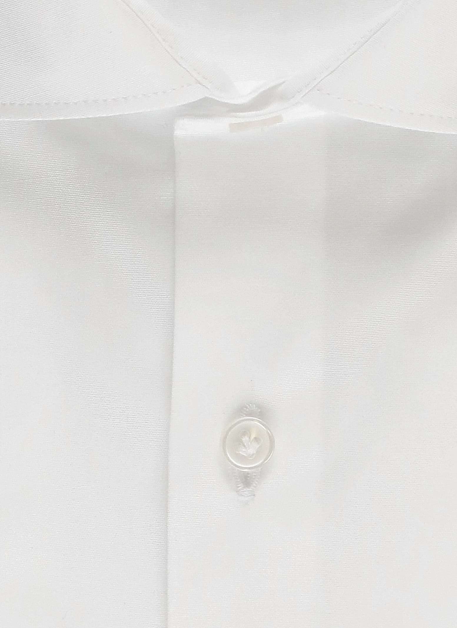 Shop Fay Cotton Shirt In White